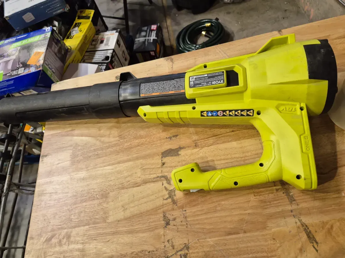 ONE+ 18V 90 MPH 250 CFM Cordless Battery Leaf Blower/Sweeper with 2.0 Ah Battery and Charger - image 2