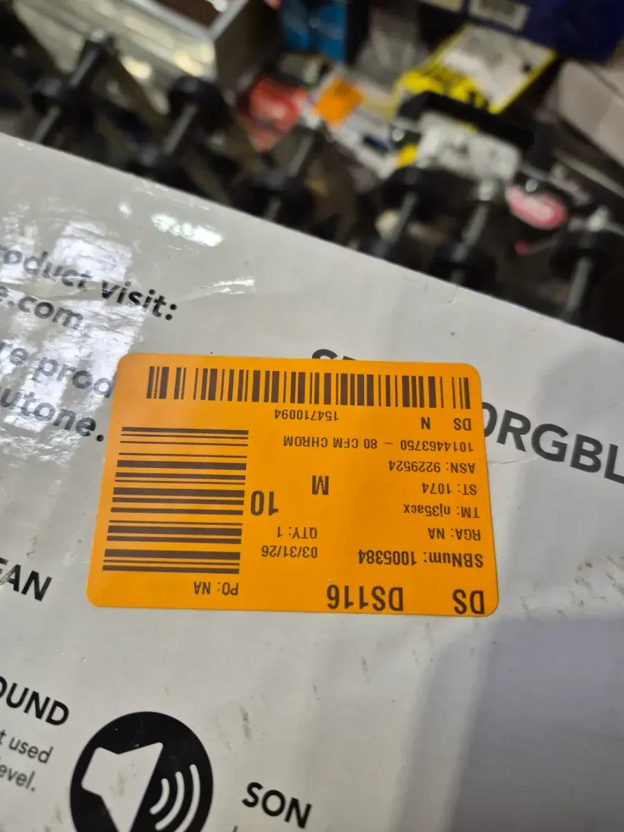 Sensonic 80 CFM Ceiling Bathroom Exhaust Fan with Multi-Color LED and Bluetooth Speaker, Wireless Technology - image 2