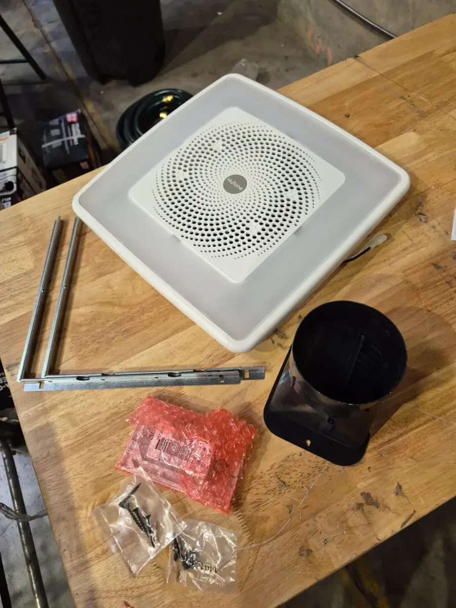 Sensonic 80 CFM Ceiling Bathroom Exhaust Fan with Multi-Color LED and Bluetooth Speaker, Wireless Technology - image 4