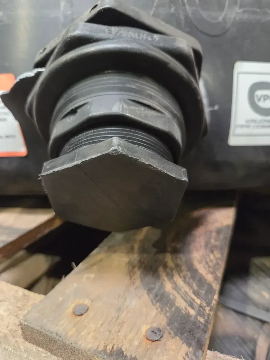 550 Gal. Black Polyethylene Vertical Water Storage Tank - image 3