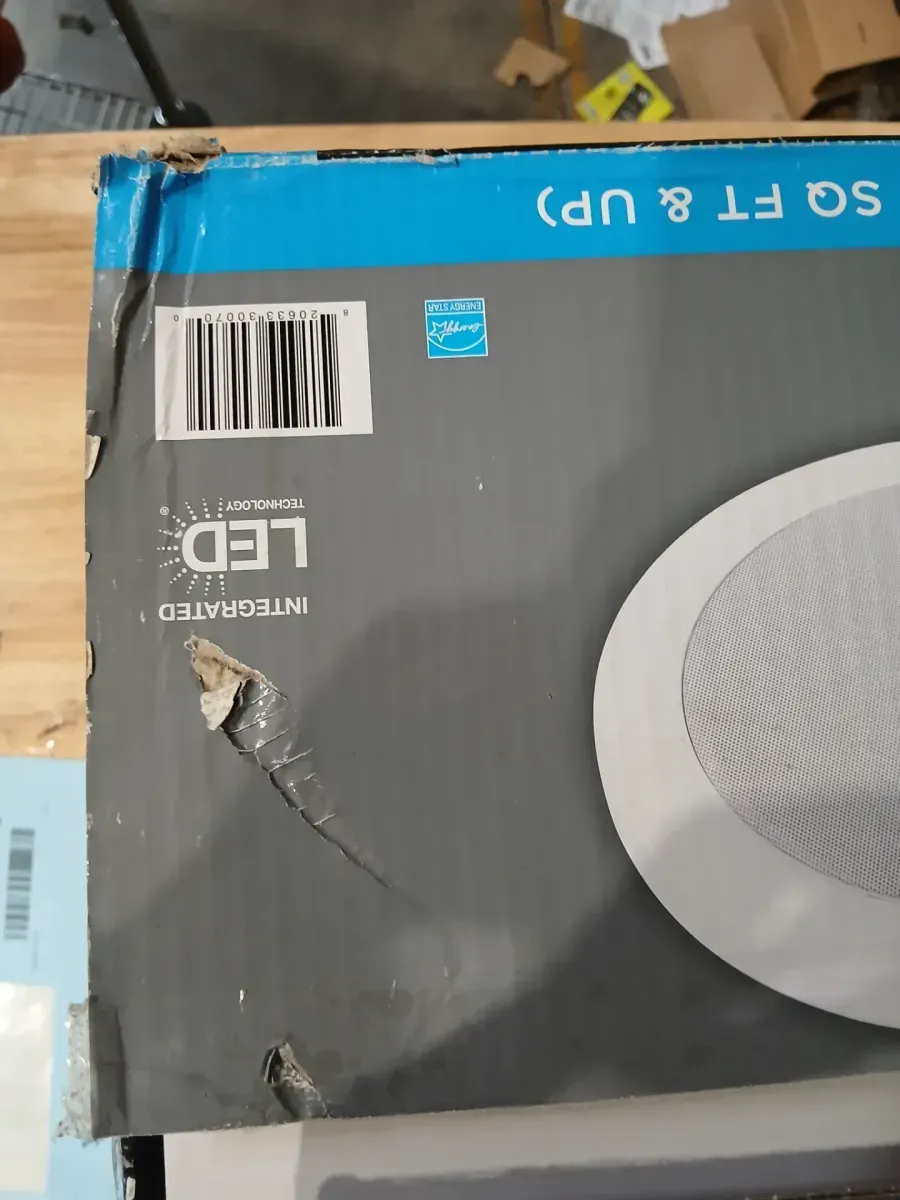 Commercial Electric 110 CFM 1.5 Sones Ceiling Bathroom Exhaust Fan with Bluetooth Speaker and Adjustable CCT LED Lights and Night Light - image 5