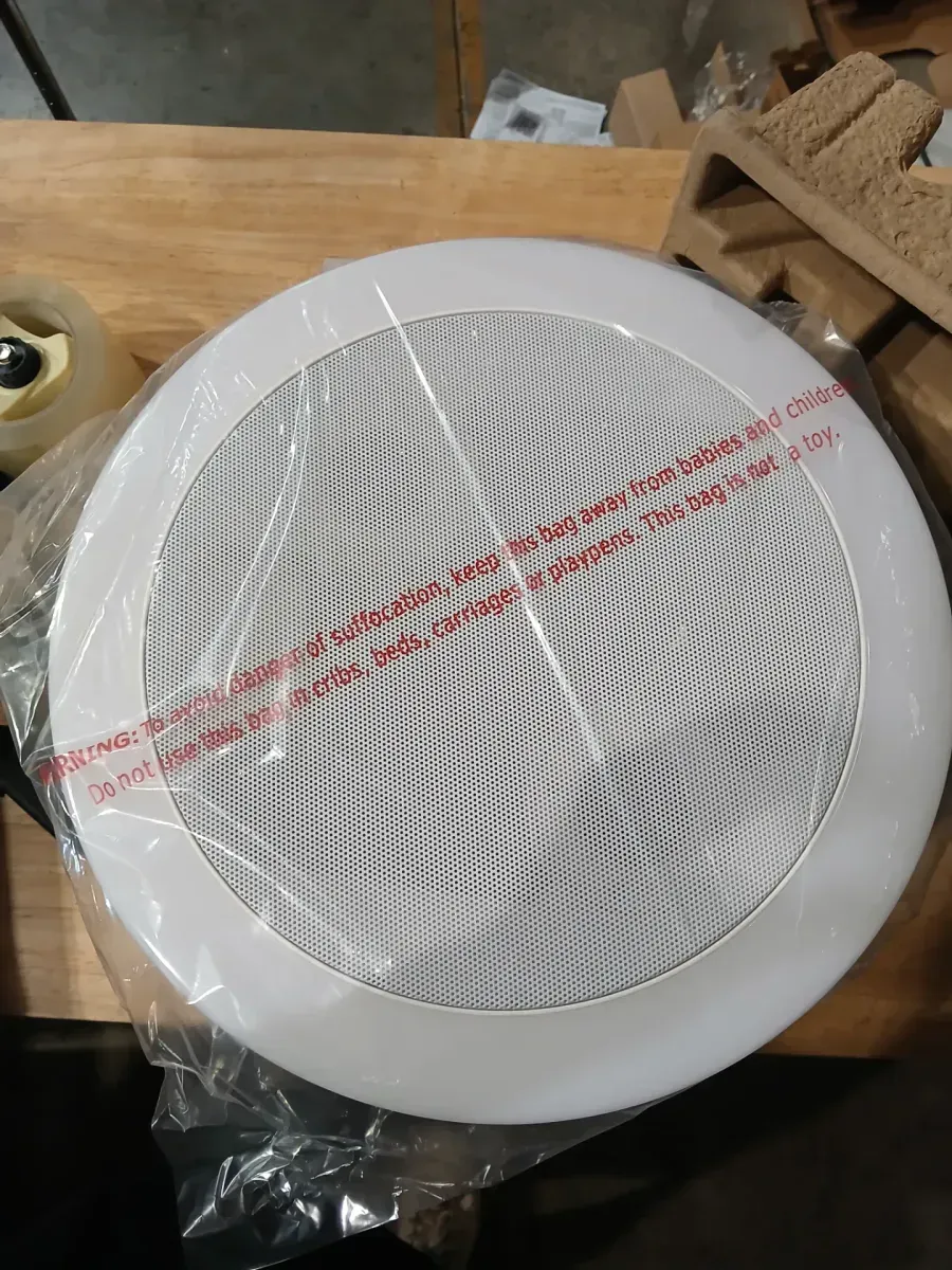 Commercial Electric 110 CFM 1.5 Sones Ceiling Bathroom Exhaust Fan with Bluetooth Speaker and Adjustable CCT LED Lights and Night Light - image 3