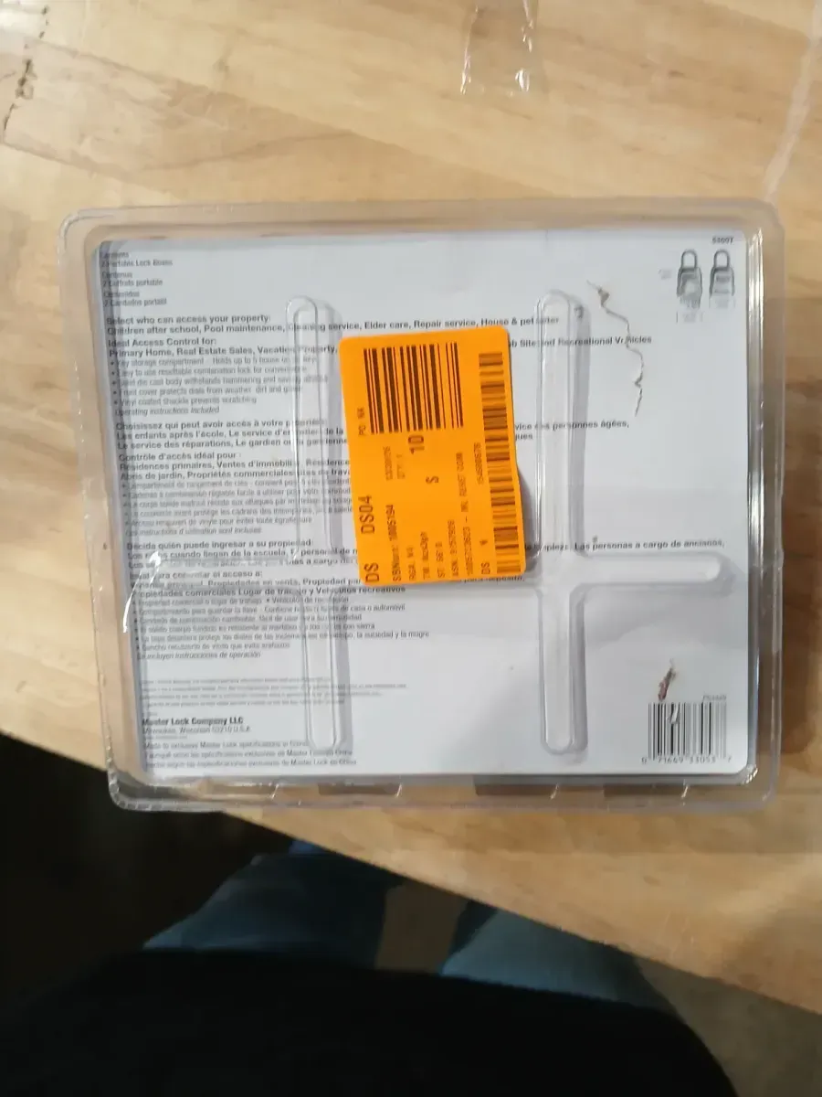 Lock Box, Resettable Combination Dials, 2 Pack - image 7