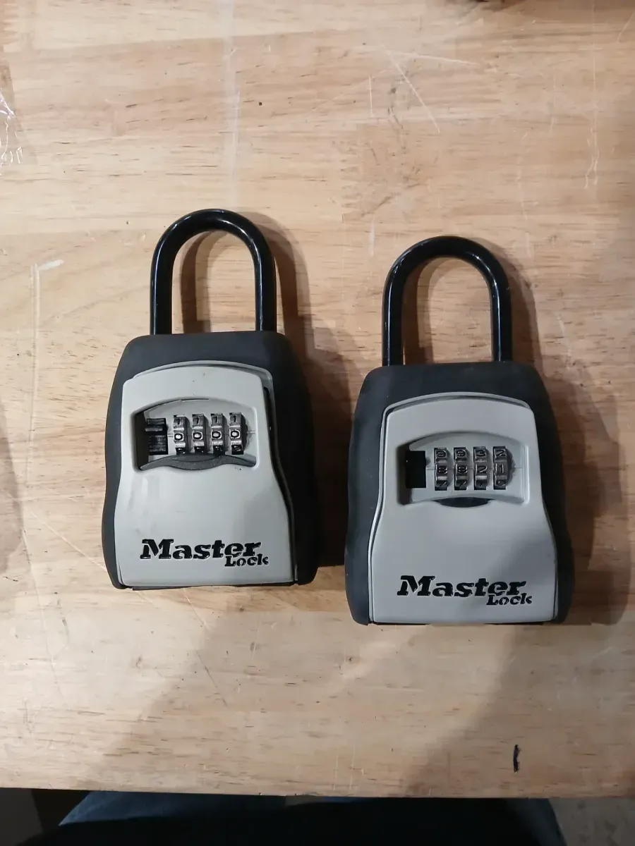 Lock Box, Resettable Combination Dials, 2 Pack - image 2