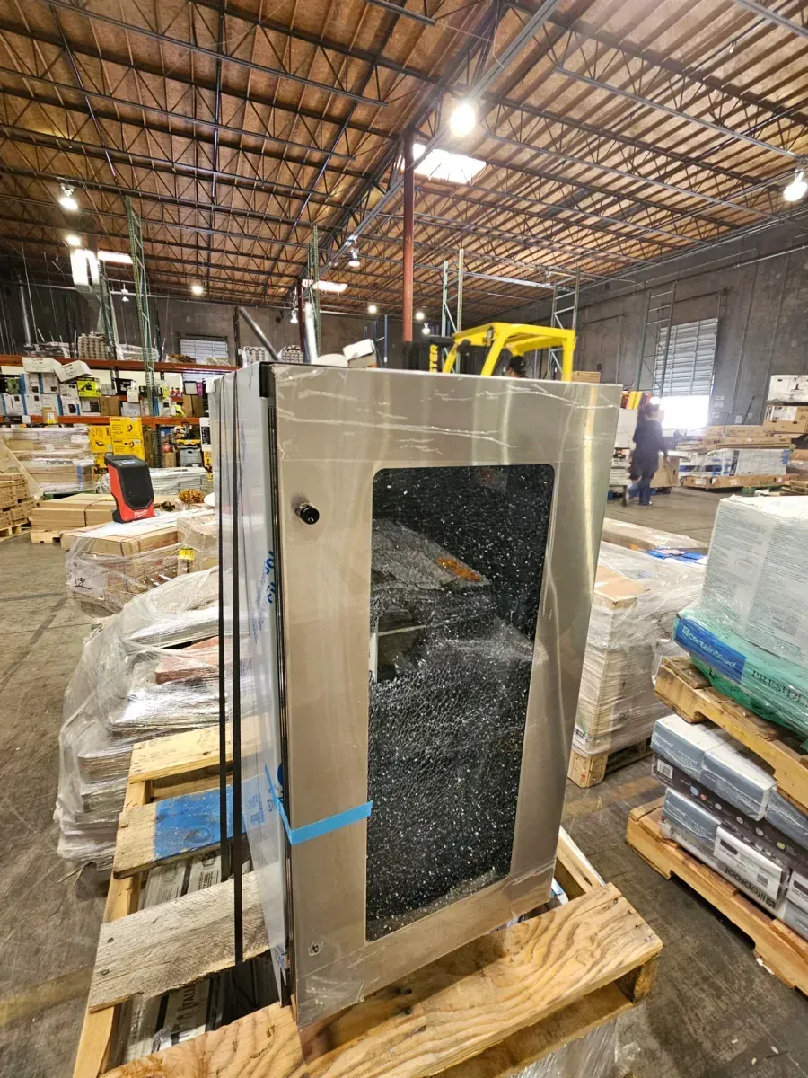 15 in. 2.3 cu. ft. Mini Fridge with Glass Door in Stainless Steel, ADA Compliant - image 6