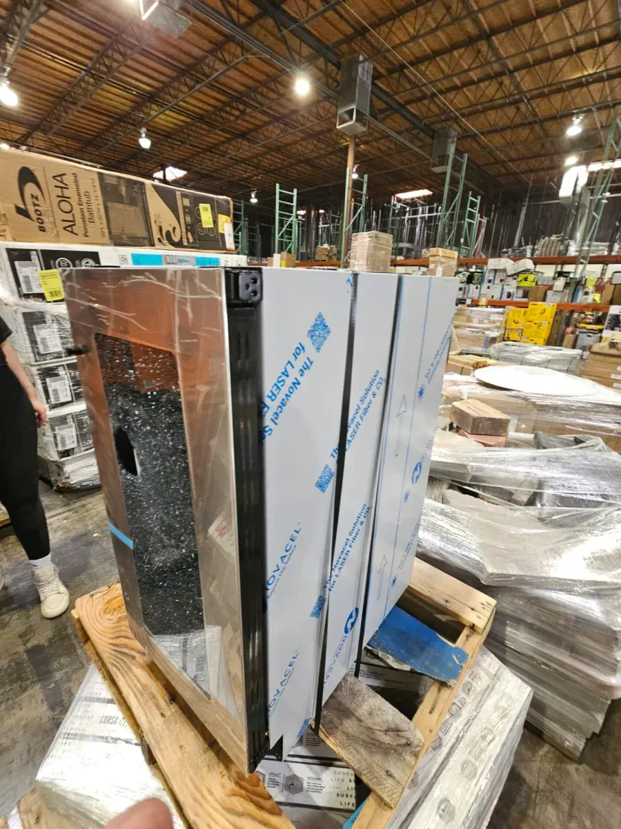 15 in. 2.3 cu. ft. Mini Fridge with Glass Door in Stainless Steel, ADA Compliant - image 7