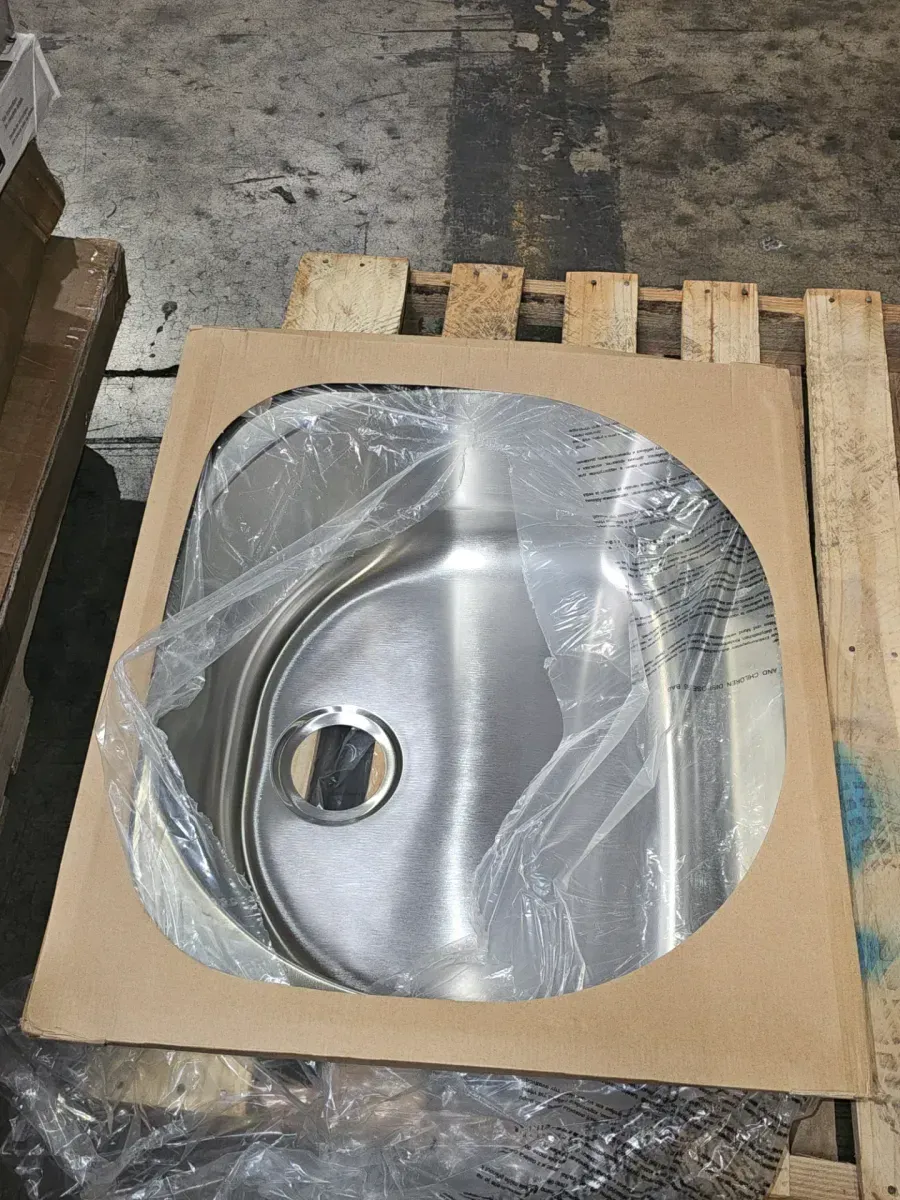 24 in. Charcoal Utility Cabinet with brushed aluminum Apron - image 2