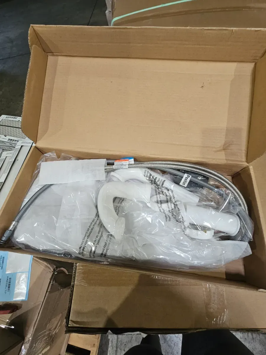 24 in. Charcoal Utility Cabinet with brushed aluminum Apron - image 3