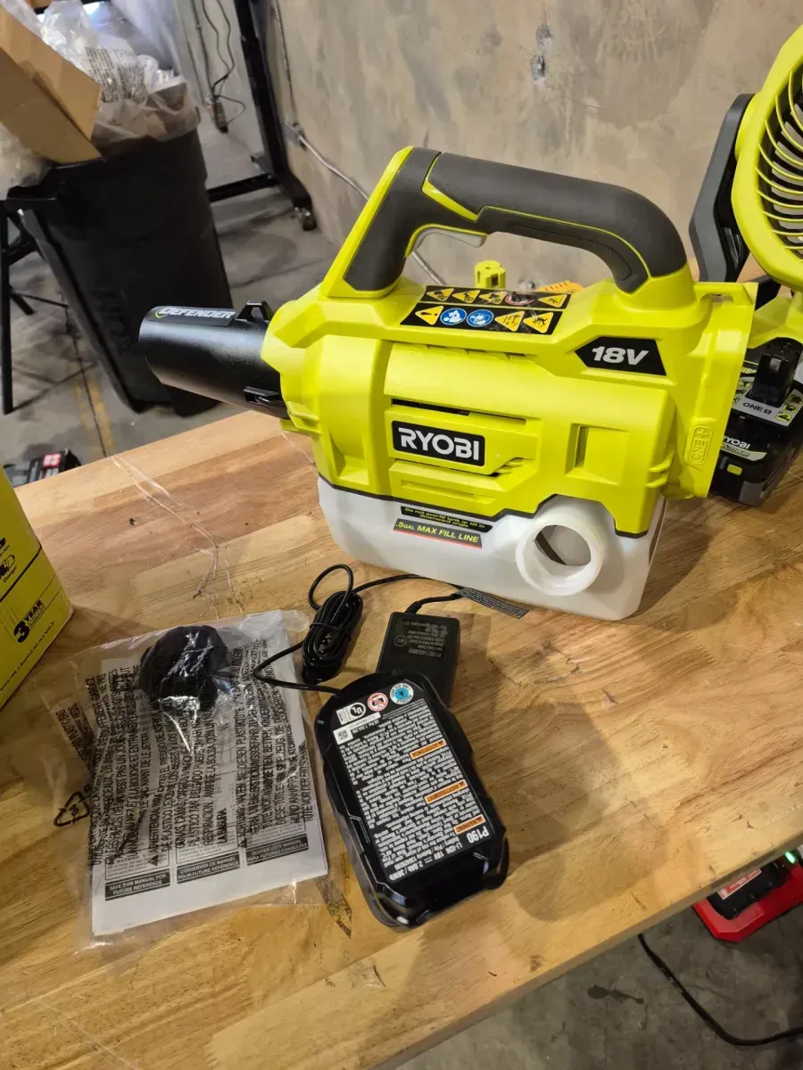 ONE+ 18V Cordless Battery Fogger/Mister with 2.0 Ah Battery and Charger - image 8