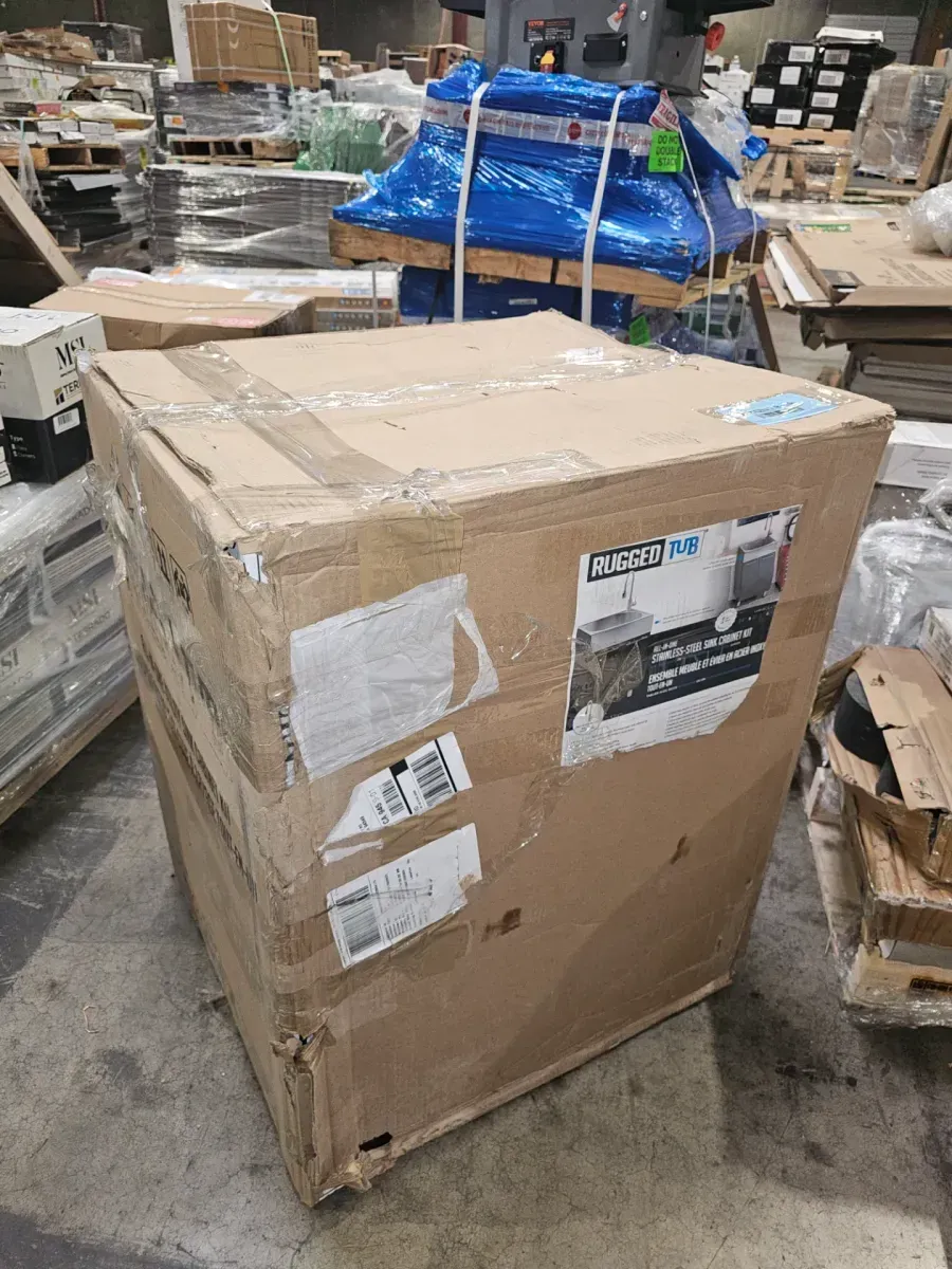 24 in. Charcoal Utility Cabinet with brushed aluminum Apron - image 7