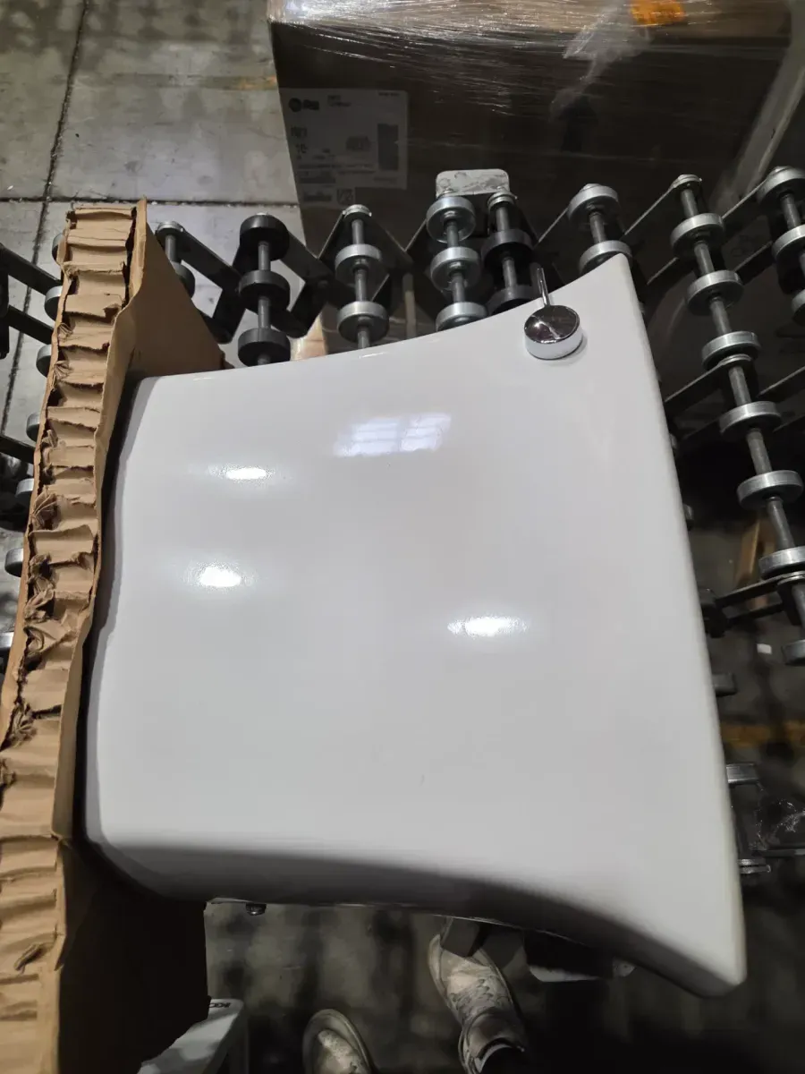 KOHLER Highline Arc 12 in. Rough In 2-Piece 1.28 GFP Single Flush Round Chair Height Toilet in White with Soft Close Seat - image 4