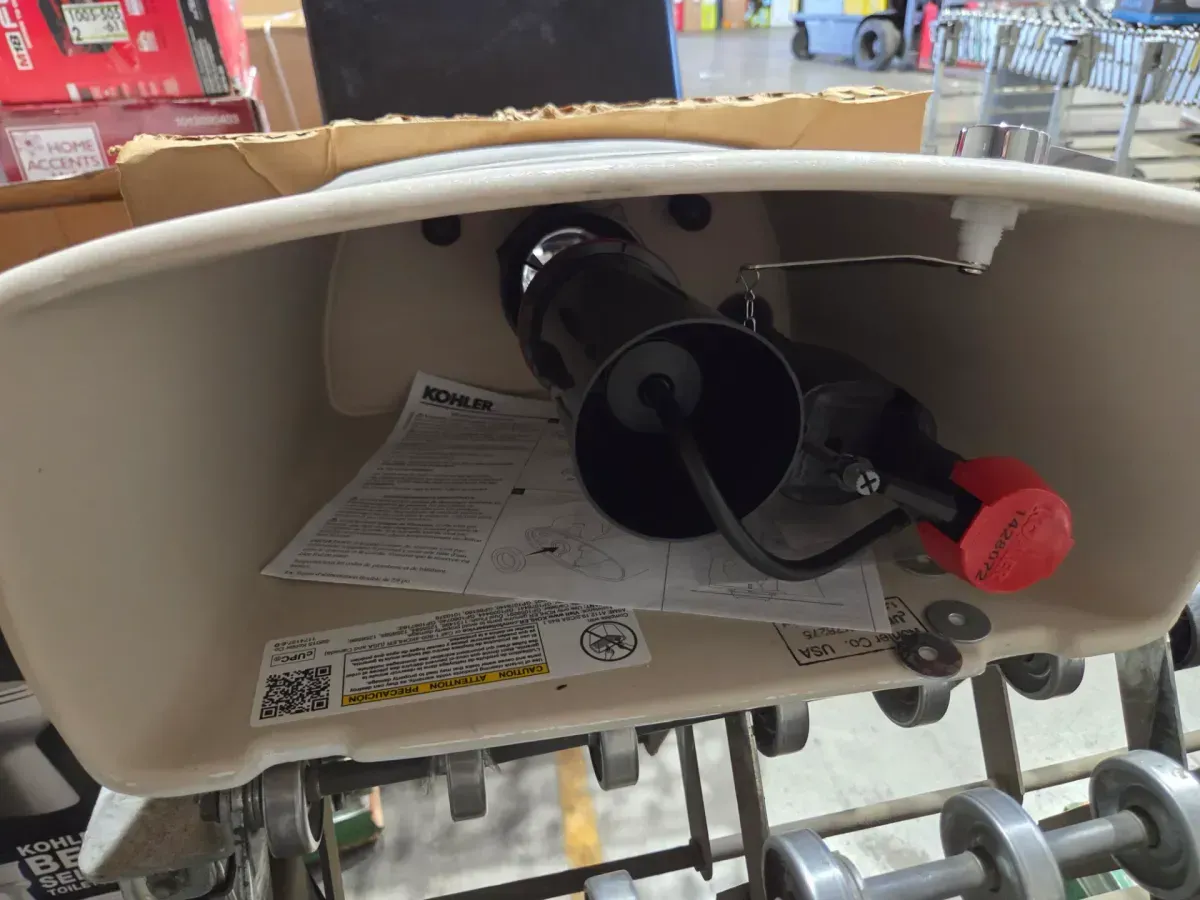 KOHLER Highline Arc 12 in. Rough In 2-Piece 1.28 GFP Single Flush Round Chair Height Toilet in White with Soft Close Seat - image 5