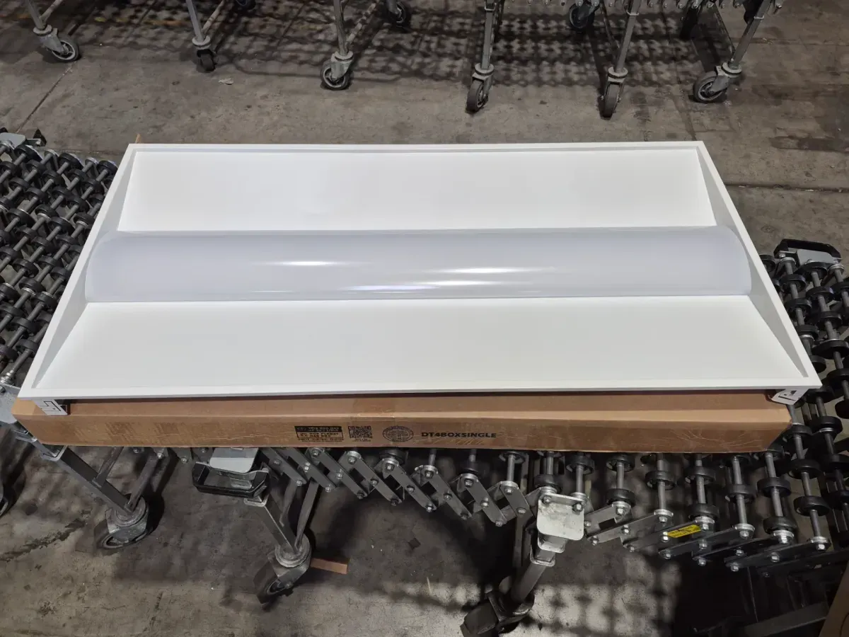 2 ft. x 4 ft., 6,000 Lumens, Integrated LED Troffer Light - CCT and Wattage Selectable (3500K/4100K/5000K) - image 2