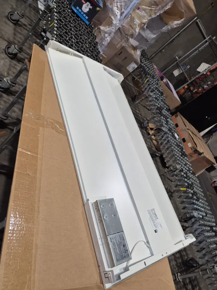 2 ft. x 4 ft., 6,000 Lumens, Integrated LED Troffer Light - CCT and Wattage Selectable (3500K/4100K/5000K) - image 3