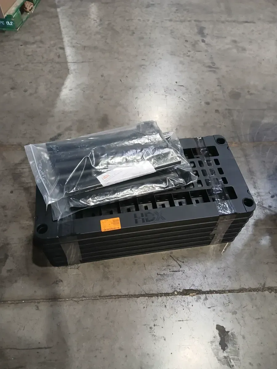 5 Tier Plastic Garage Storage Unit in Black (36 in, W x 73.5 in H x 18 in. D) - image 2