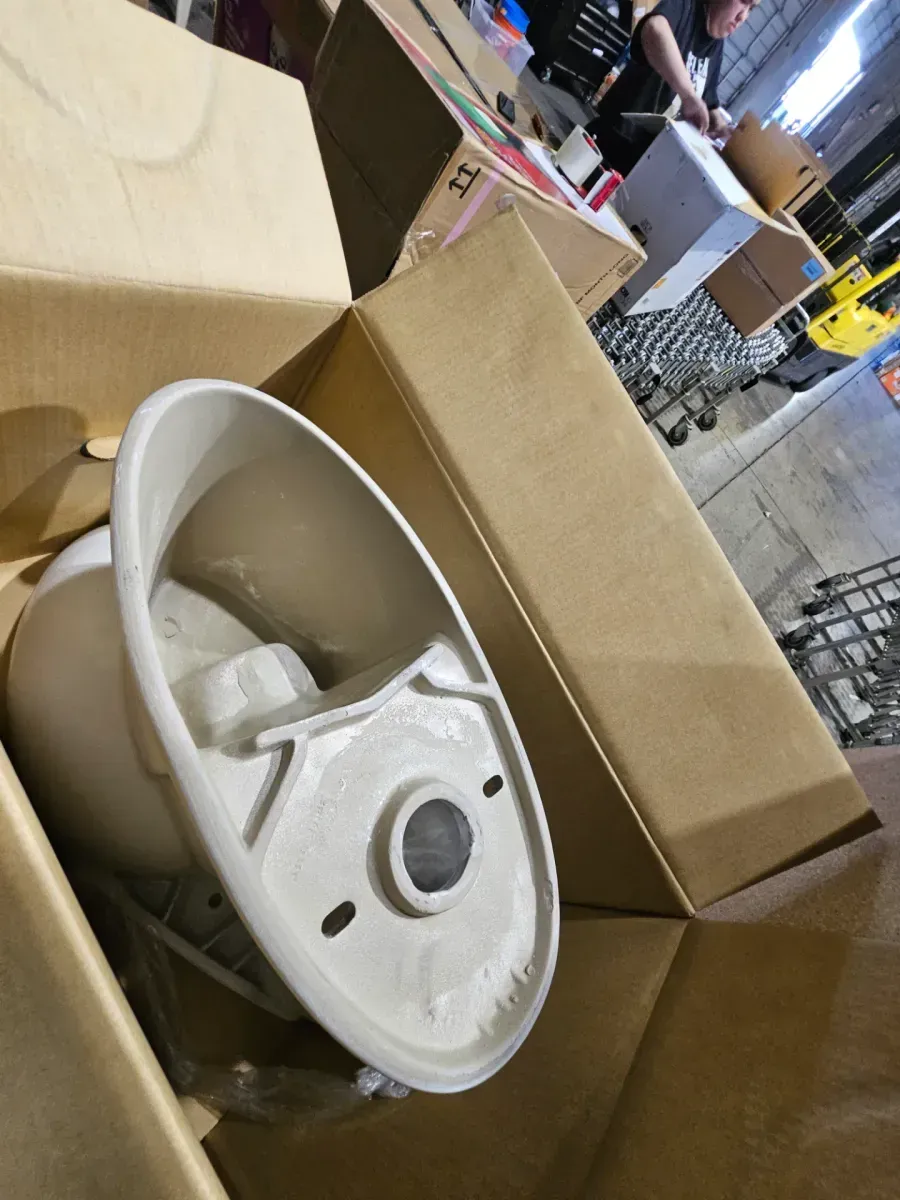 Highcliff Ultra-ADA-Height Elongated Flushometer Toilet Bowl Only with Top Spud in White - image 2