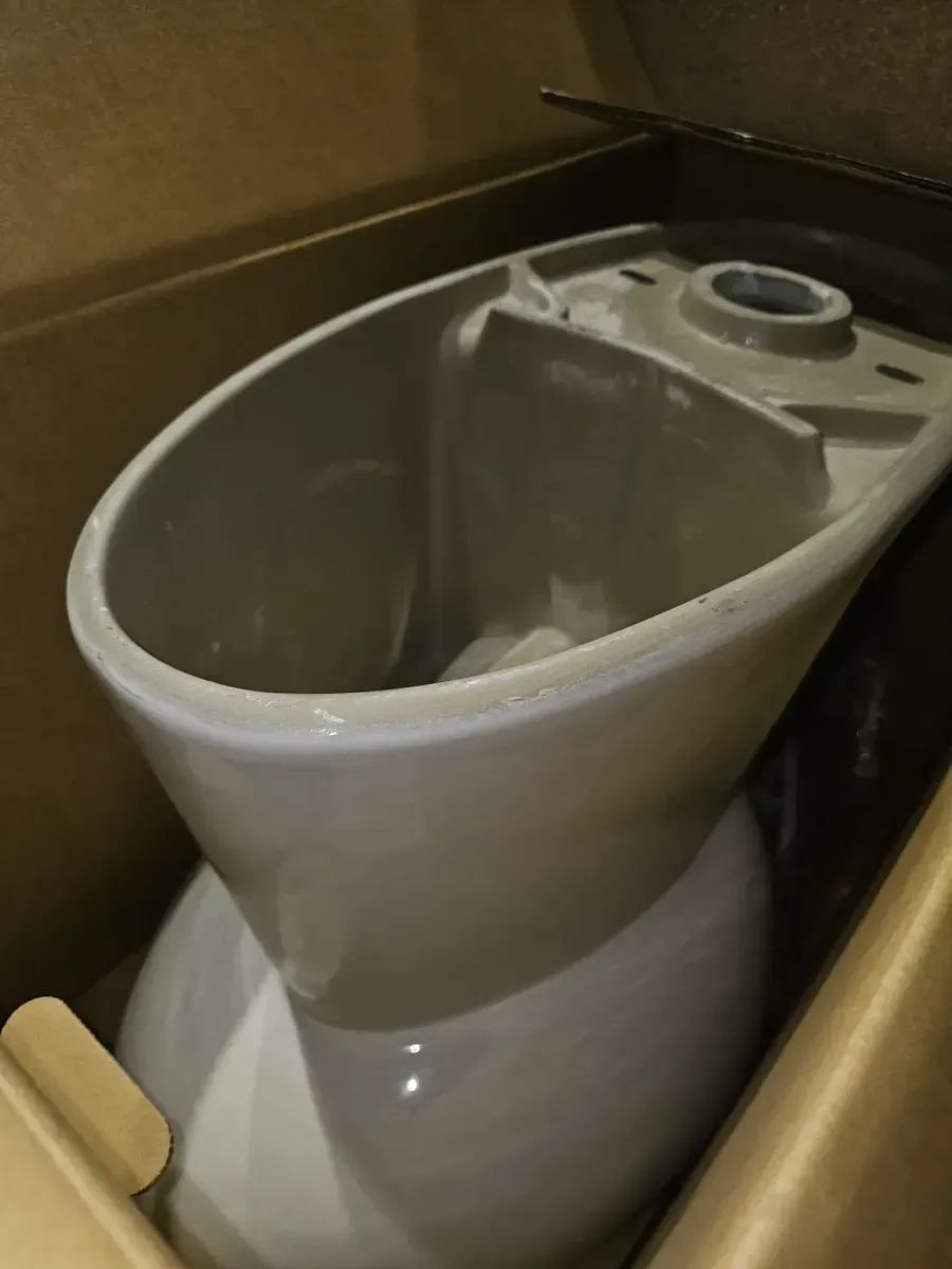 Highcliff Ultra-ADA-Height Elongated Flushometer Toilet Bowl Only with Top Spud in White - image 3