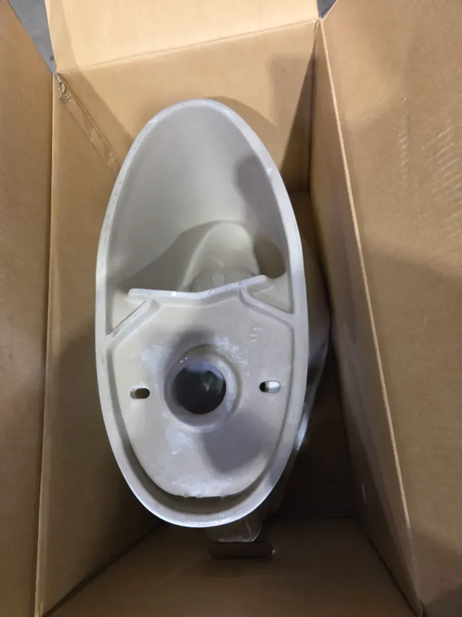 Highcliff Ultra-ADA-Height Elongated Flushometer Toilet Bowl Only with Top Spud in White - image 2