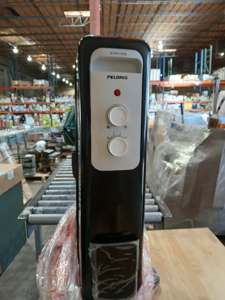 1500-Watt 23 in. Digital Tower Ceramic Heater and 1500-Watt Oil-Filled Radiant Electric Space Heater Combo - image 5