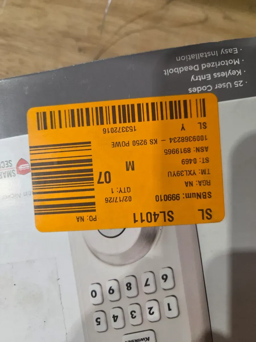 Kwikset Electronic Keypad Deadbolt Lock in Satin Nickel - image 6