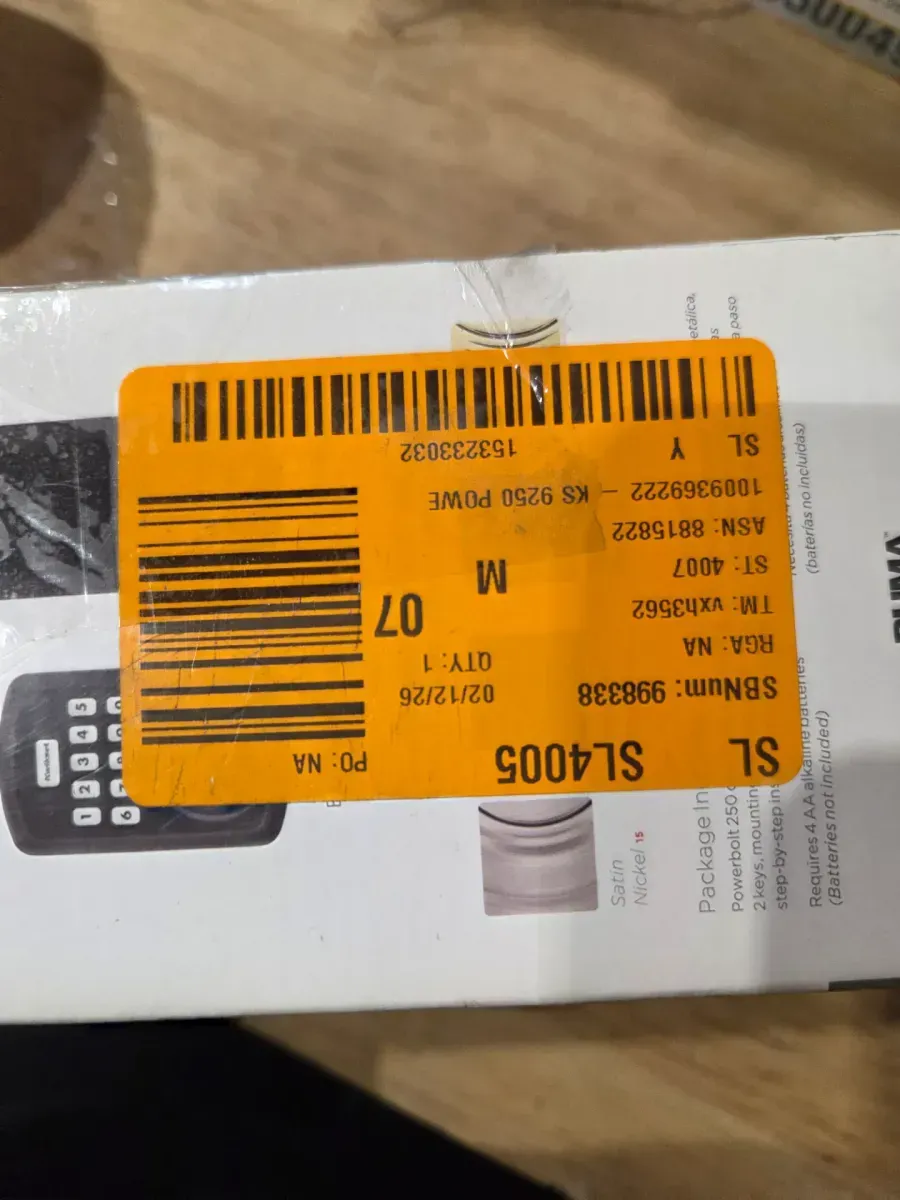 Kwikset Powerbolt 250 10-Button Keypad Venetian Bronze Transitional Electronic Deadbolt Door Lock - image 6