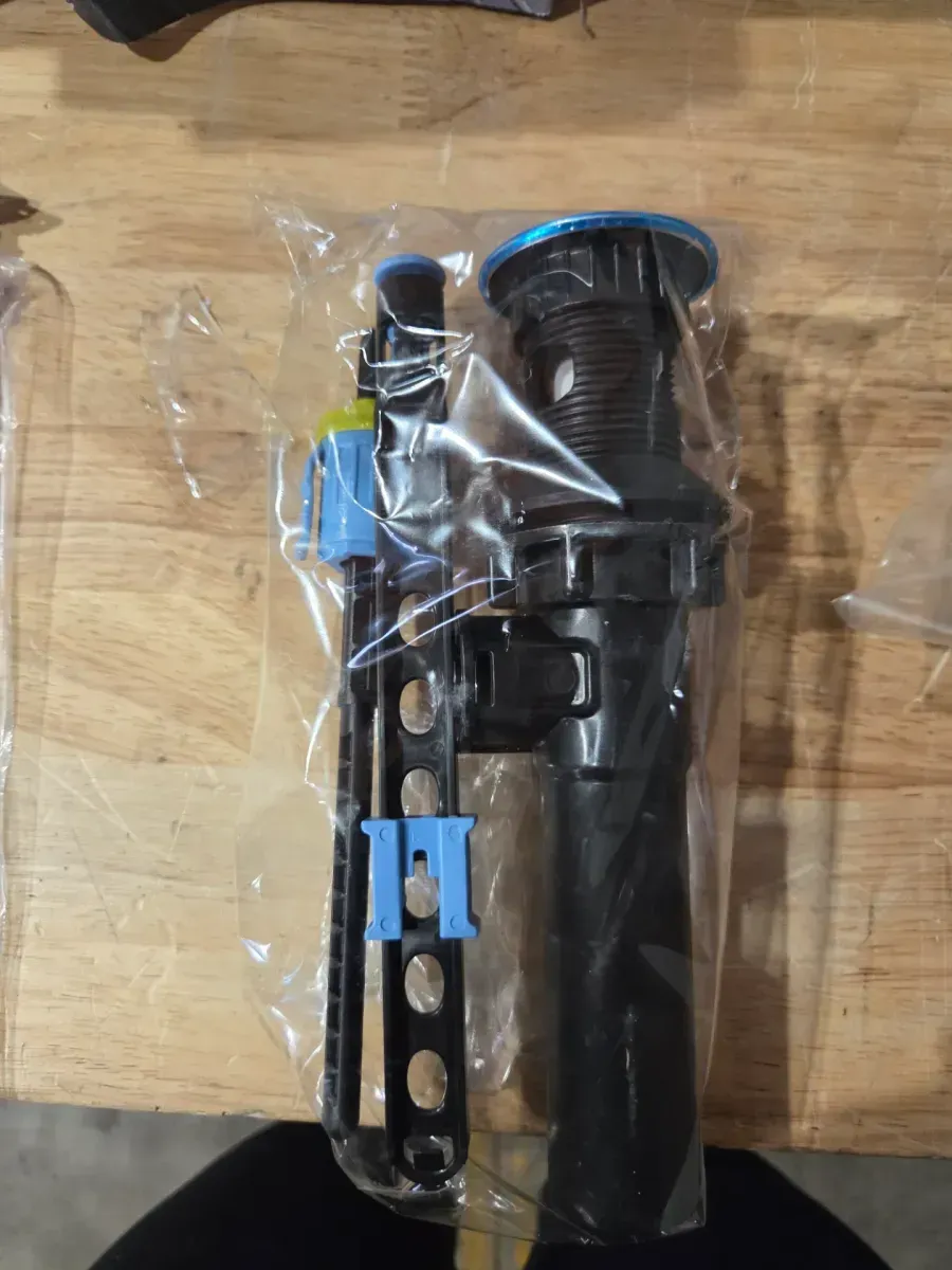 Constructor 4 in. Centerset Double-Handle Low-Arc Bathroom Faucet in Polished Chrome - image 4