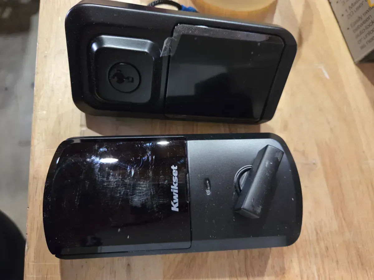 Aura Matte Black Single Cylinder Electronic Bluetooth Keypad Smart Lock Deadbolt featuring SmartKey Security - image 2