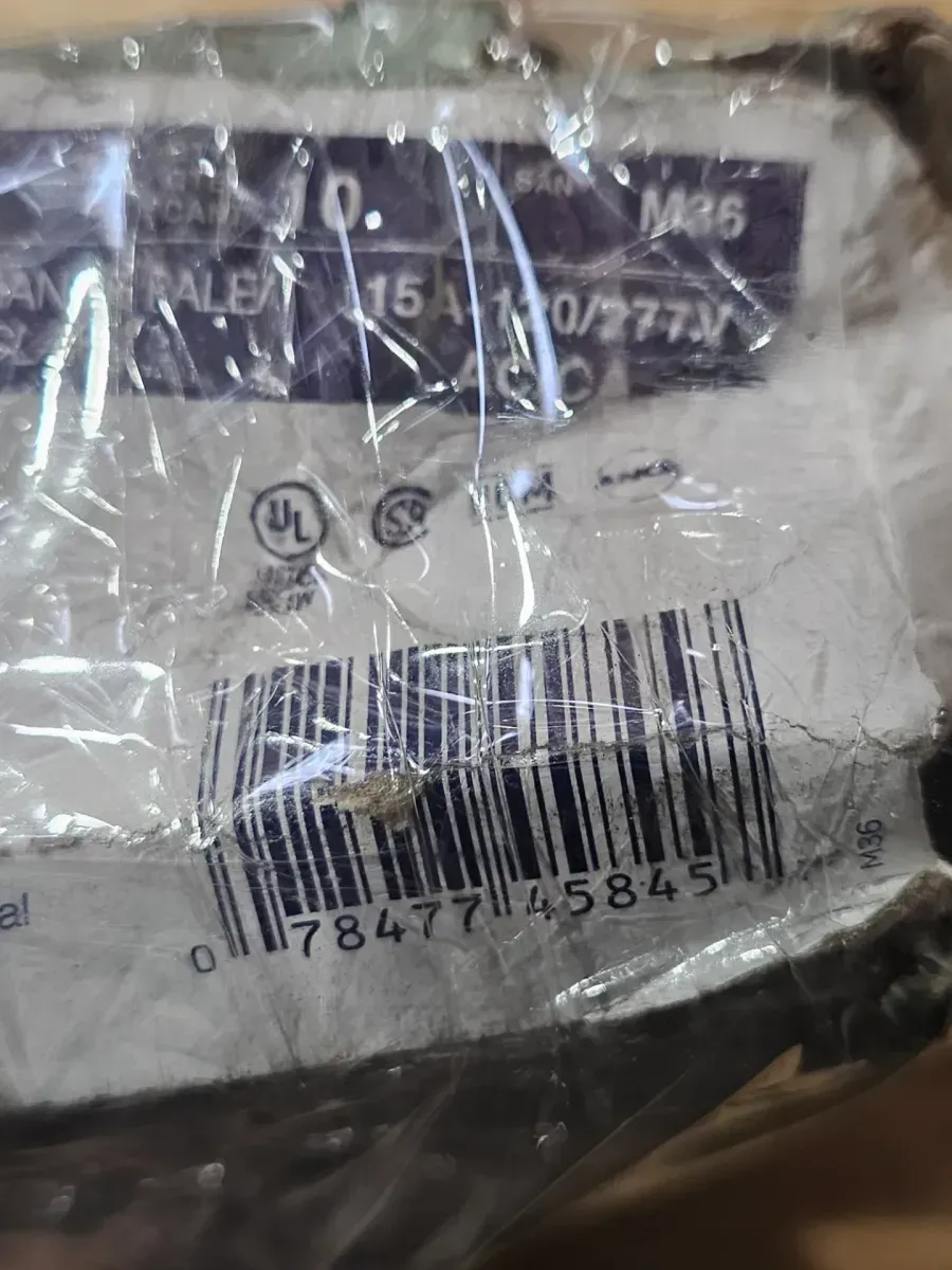 Decora 15 Amp Single-Pole AC Quiet Switch, Light Almond (10-Pack) 5601-2TM - image 4