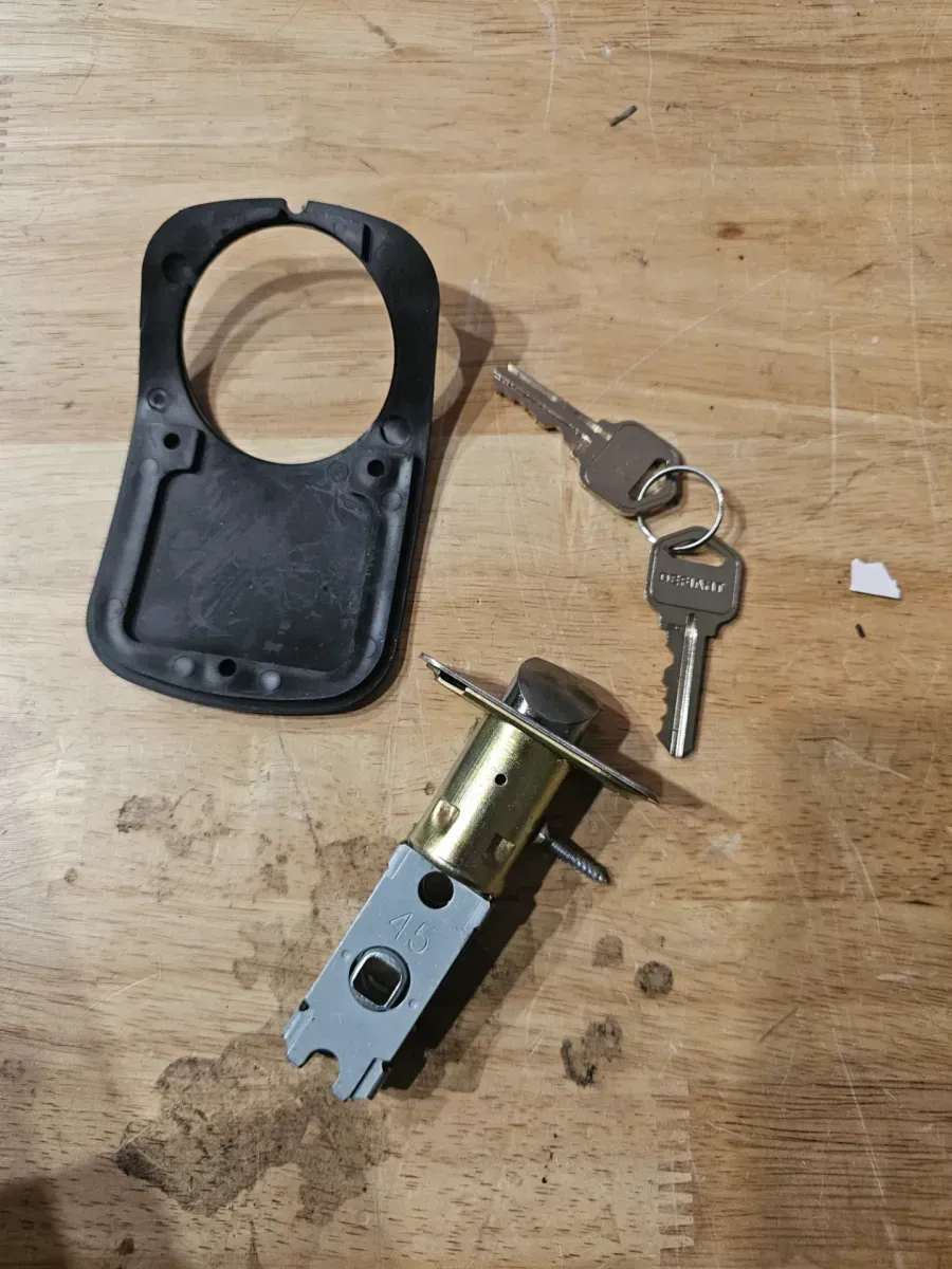 Compact Touch Satin Nickel Electronic Touchpad Keyed Entry Door Handle with Freedom Style Lever - image 4