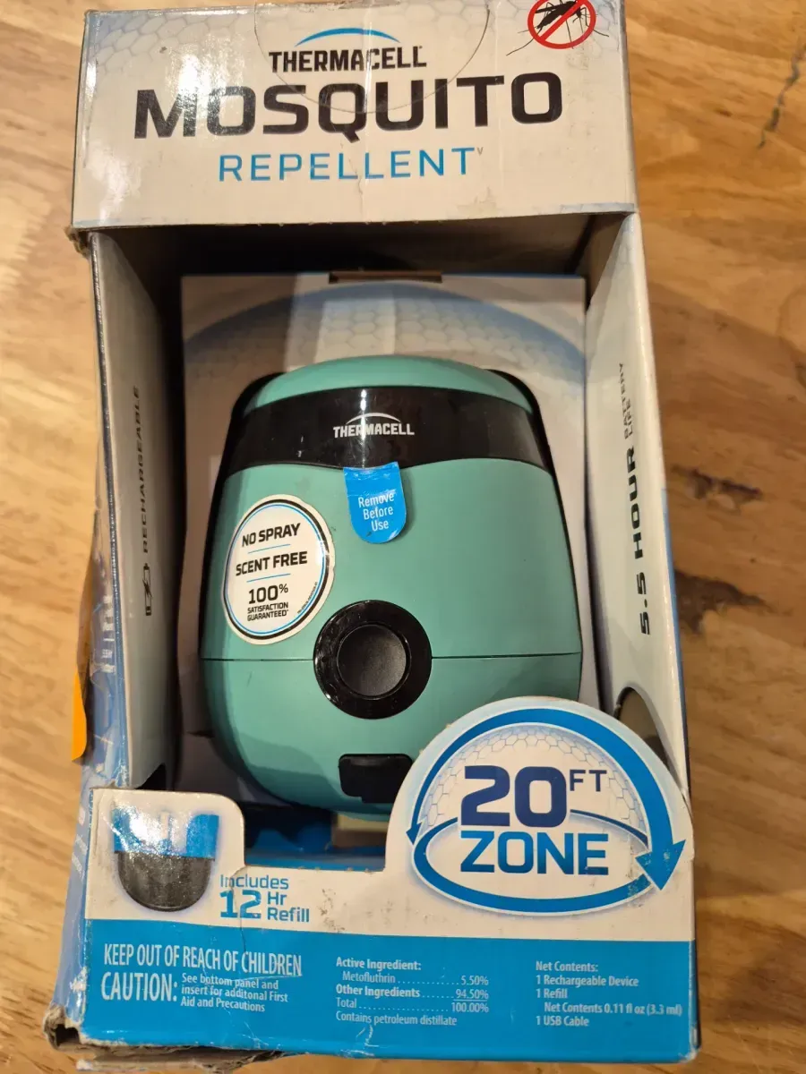 Thermacell Rechargeable Mosquito Repellent, 20-Foot Zone - image 1