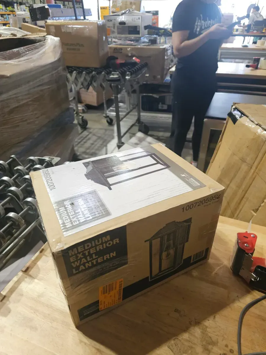 1-Light 12 in. Black Hardwired Transitional Outdoor Wall Light Lantern Porch Sconce with Clear Glass - image 6