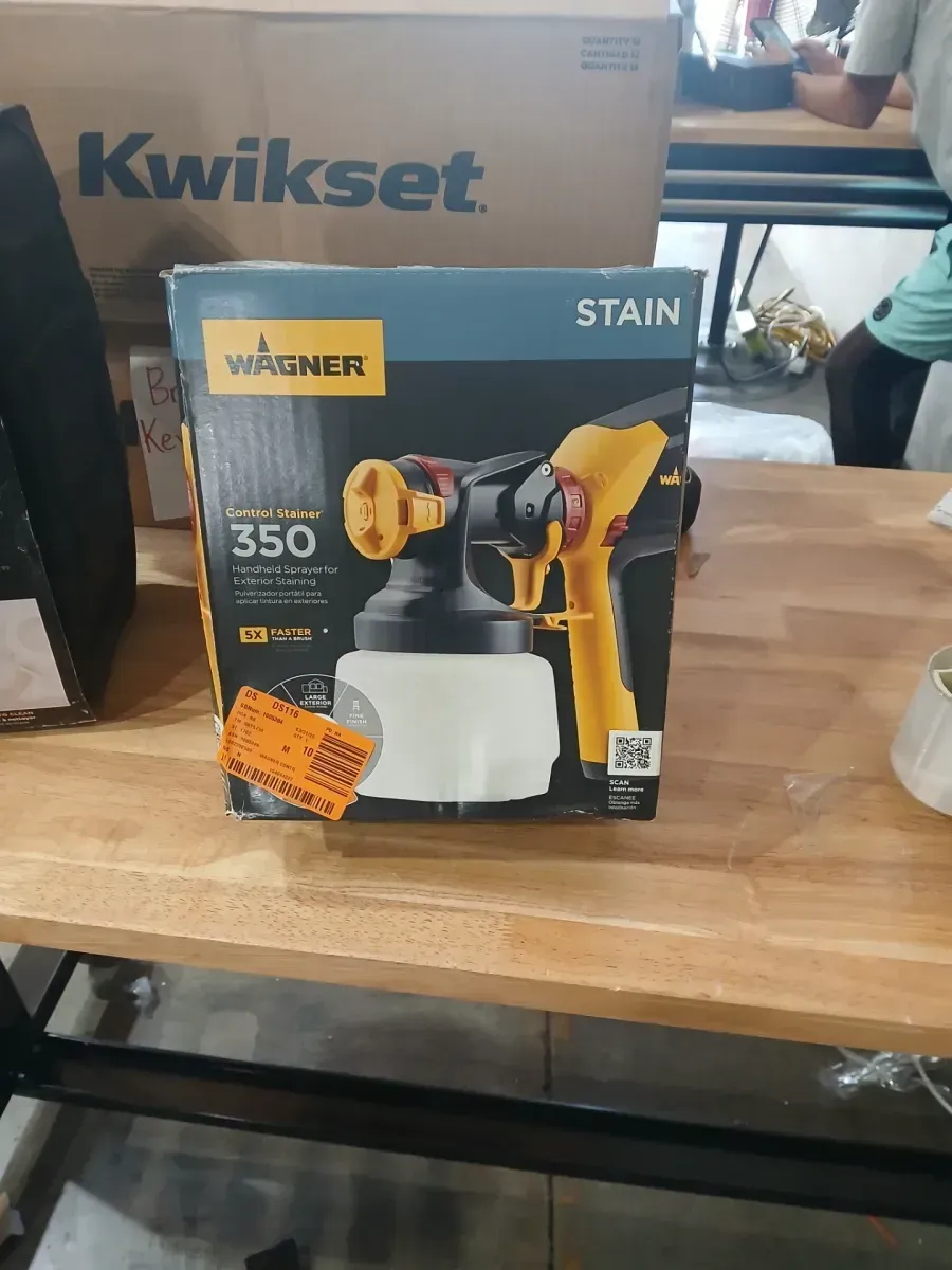 Wagner Control Stainer 350 Handheld HVLP Stain Sprayer - image 2