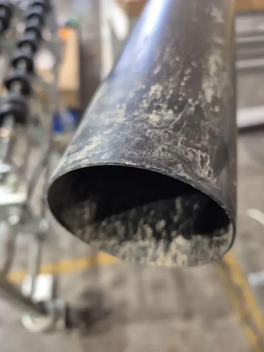 Pacifica In-Ground Steel Mailbox Post Black - image 6