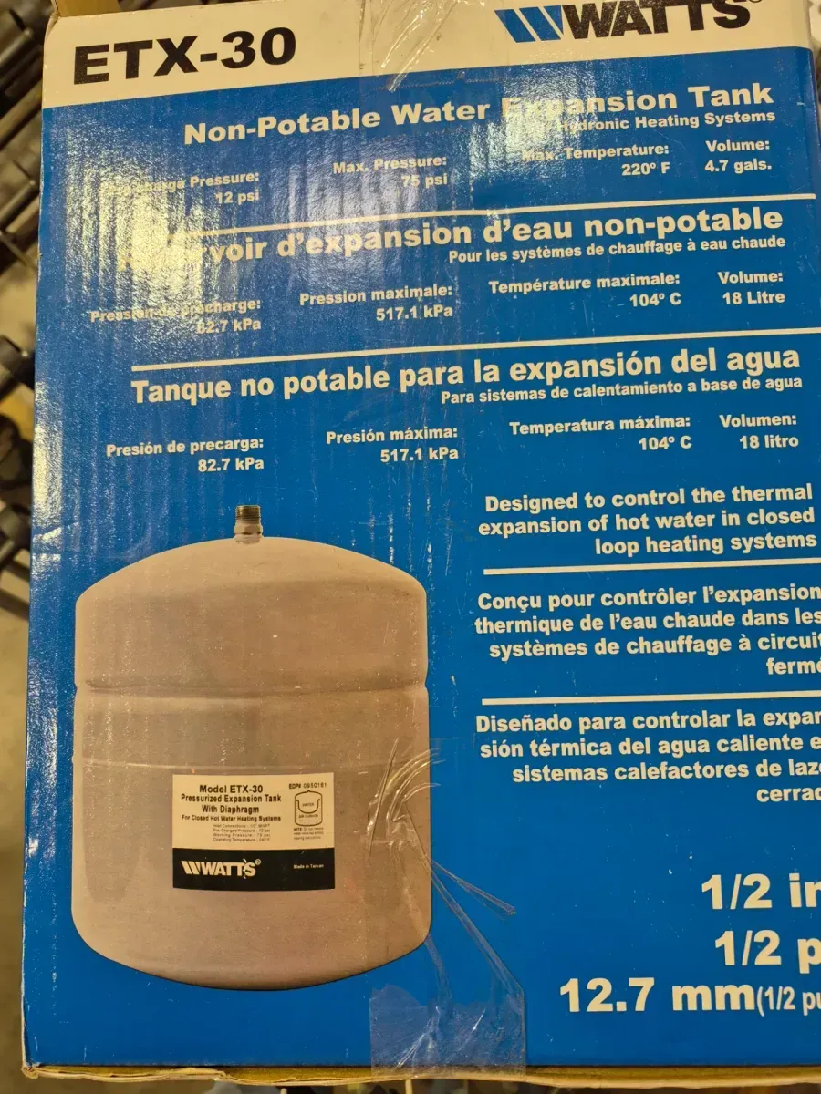 Series ETX Non-Potable Water Expansion Tank - image 2