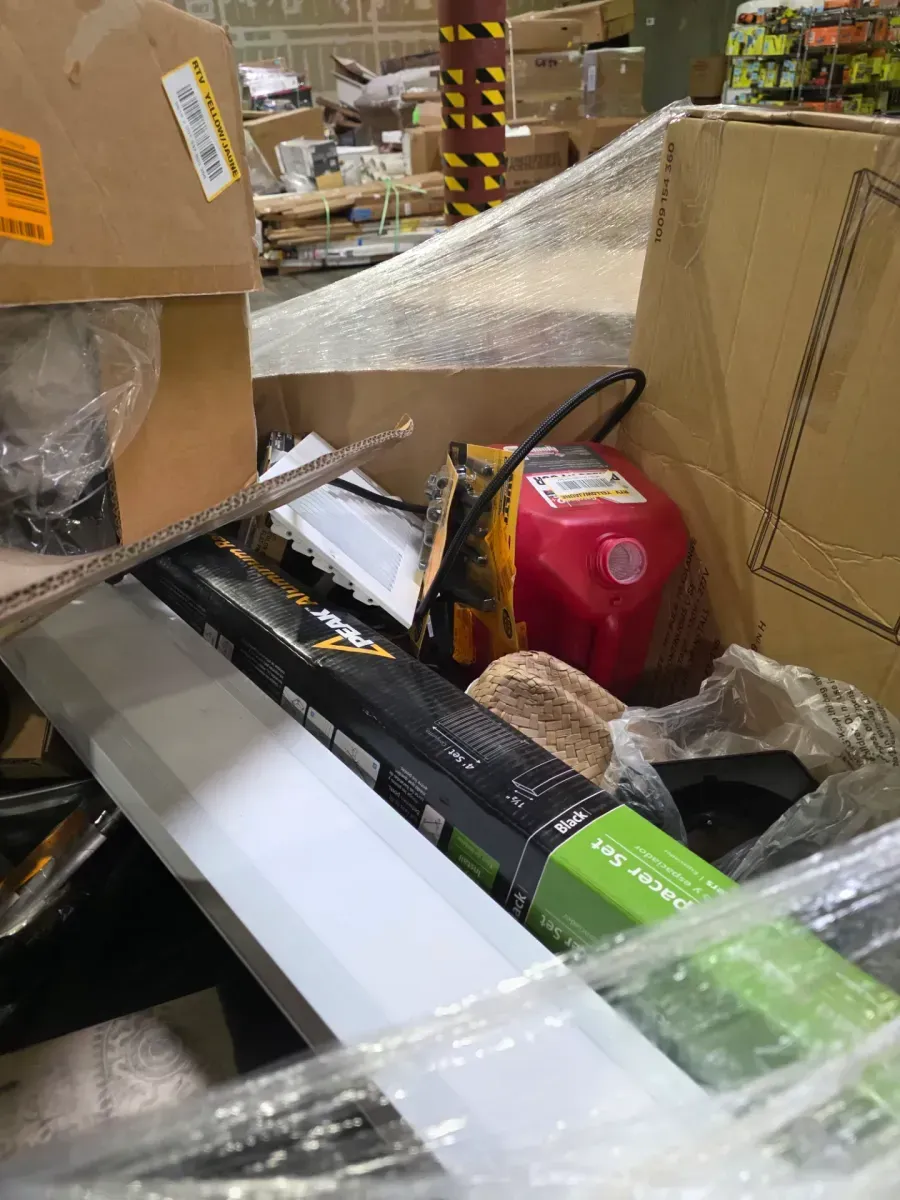 Shrink-Wrapped Pallet of Unmanifested General Merchandise - image 3