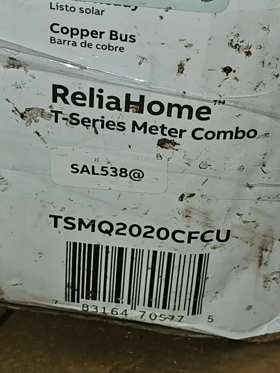 Outdoor 200 Amp 20-Space 40-Circuit Main Brkr Ring Semi Flush Mt Overhead/Undergrnd Mtr Sockt Load Center (TSMQ2020CFCU) - image 5