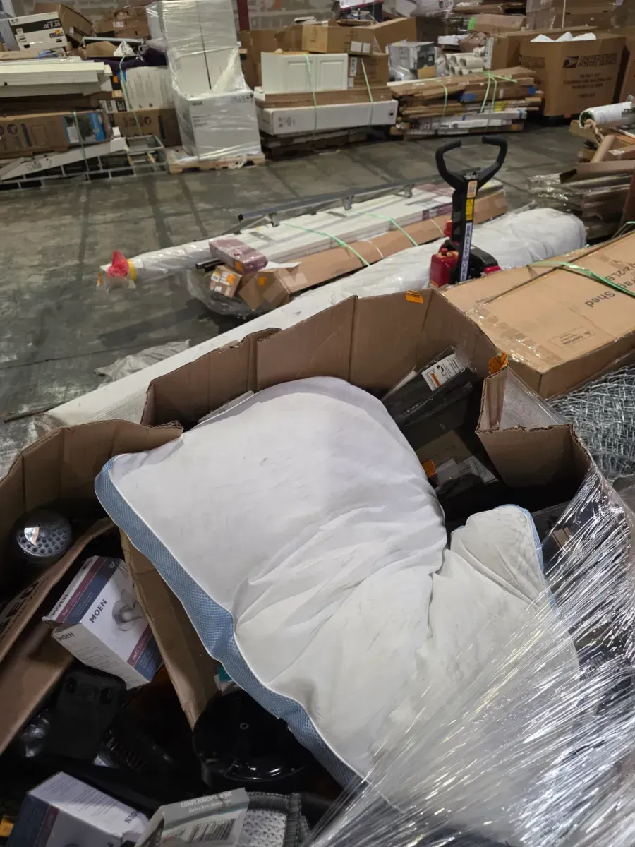 Shrink-Wrapped Pallet of Mixed Merchandise and Customer Returns - image 2