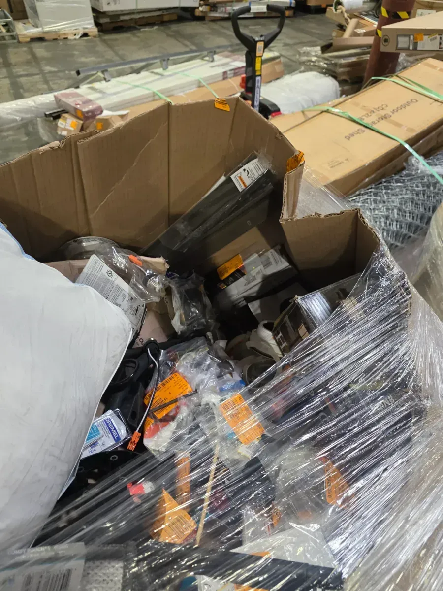 Shrink-Wrapped Pallet of Mixed Merchandise and Customer Returns - image 3