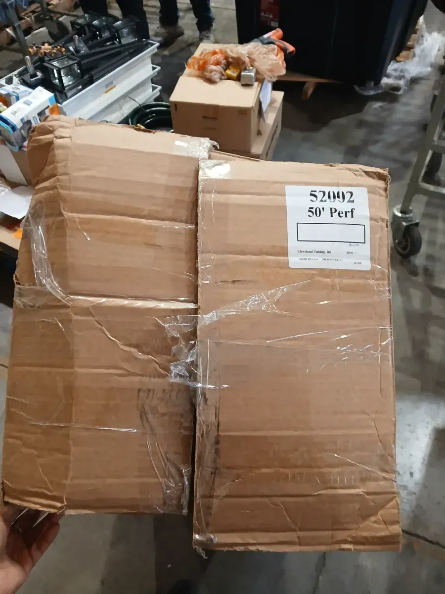 *** pack of 2 FLEX Drain 4 in. x 50 ft. Black Copolymer Perforated Drain Pipe - image 2