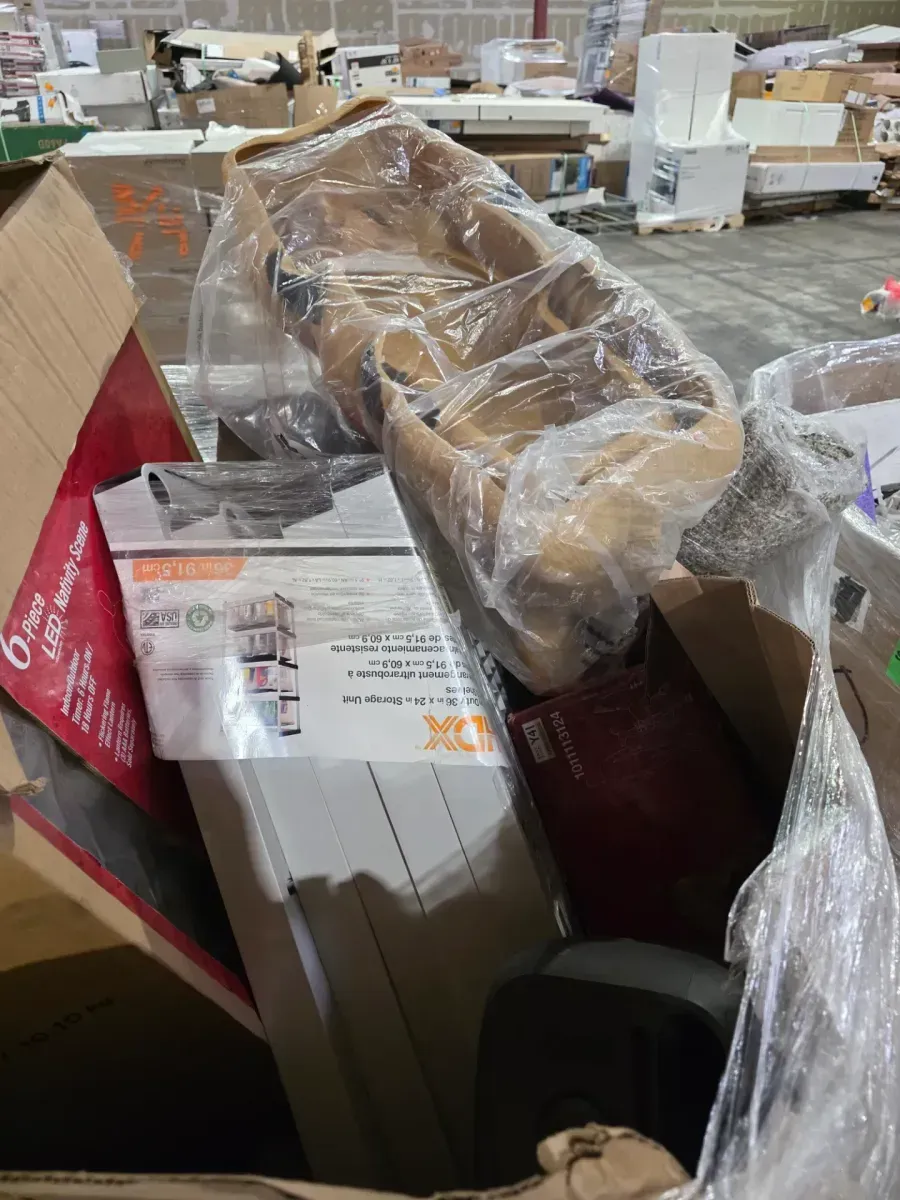 Shrink-Wrapped Pallet of General Merchandise - image 3