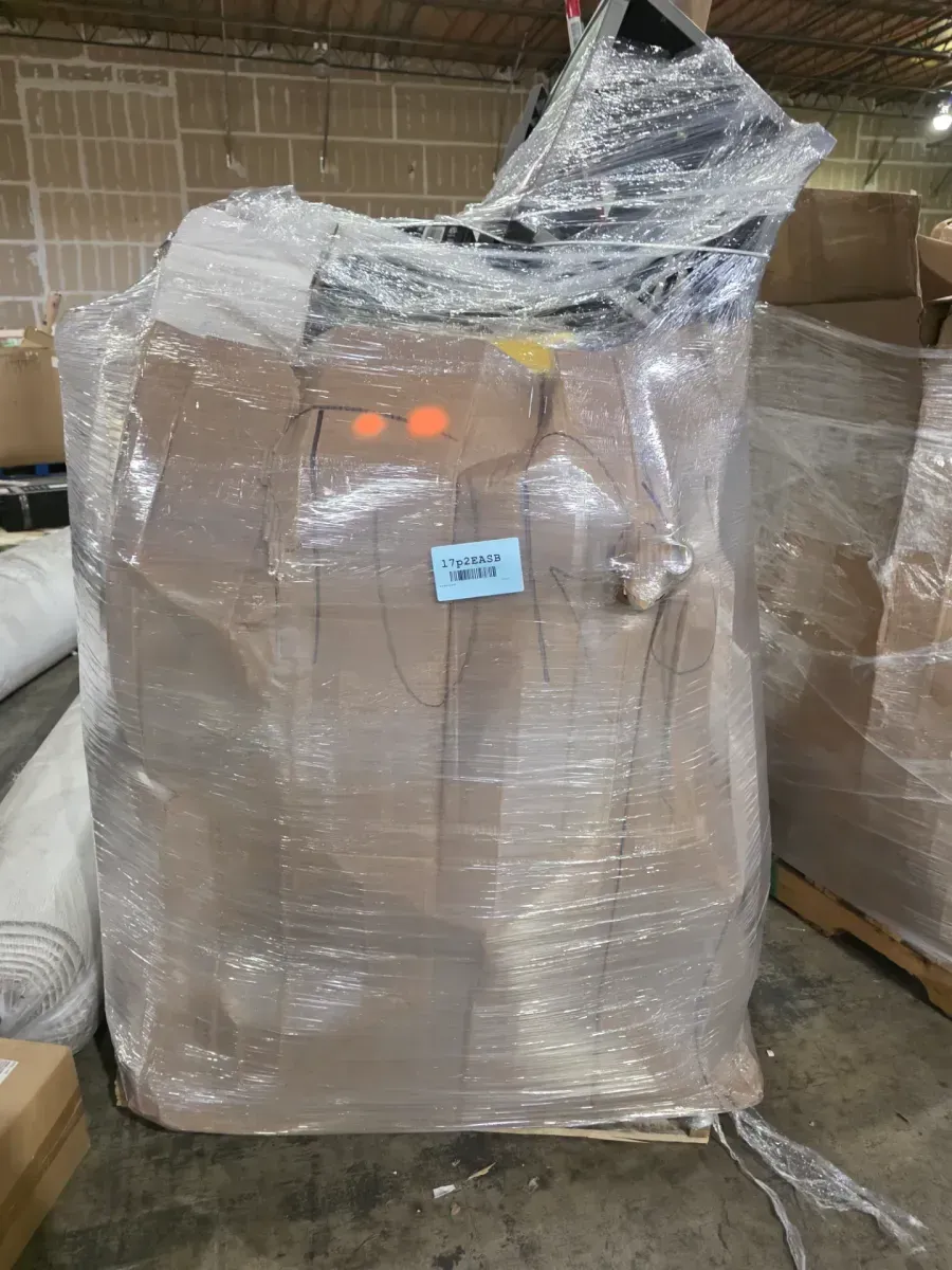 Unidentified Large Item in Box on Pallet - image 1