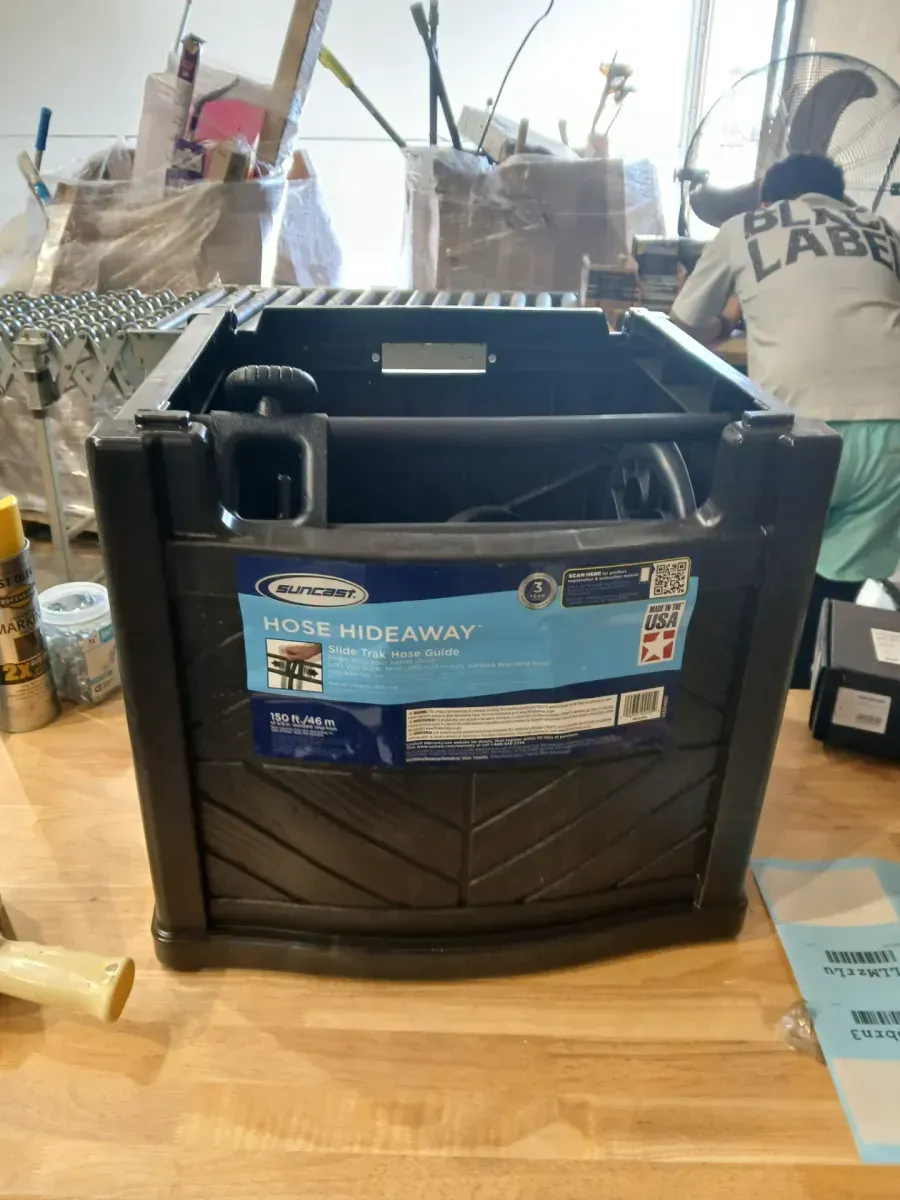 150 ft. Slide Trak Hose Hideaway, Java - image 2