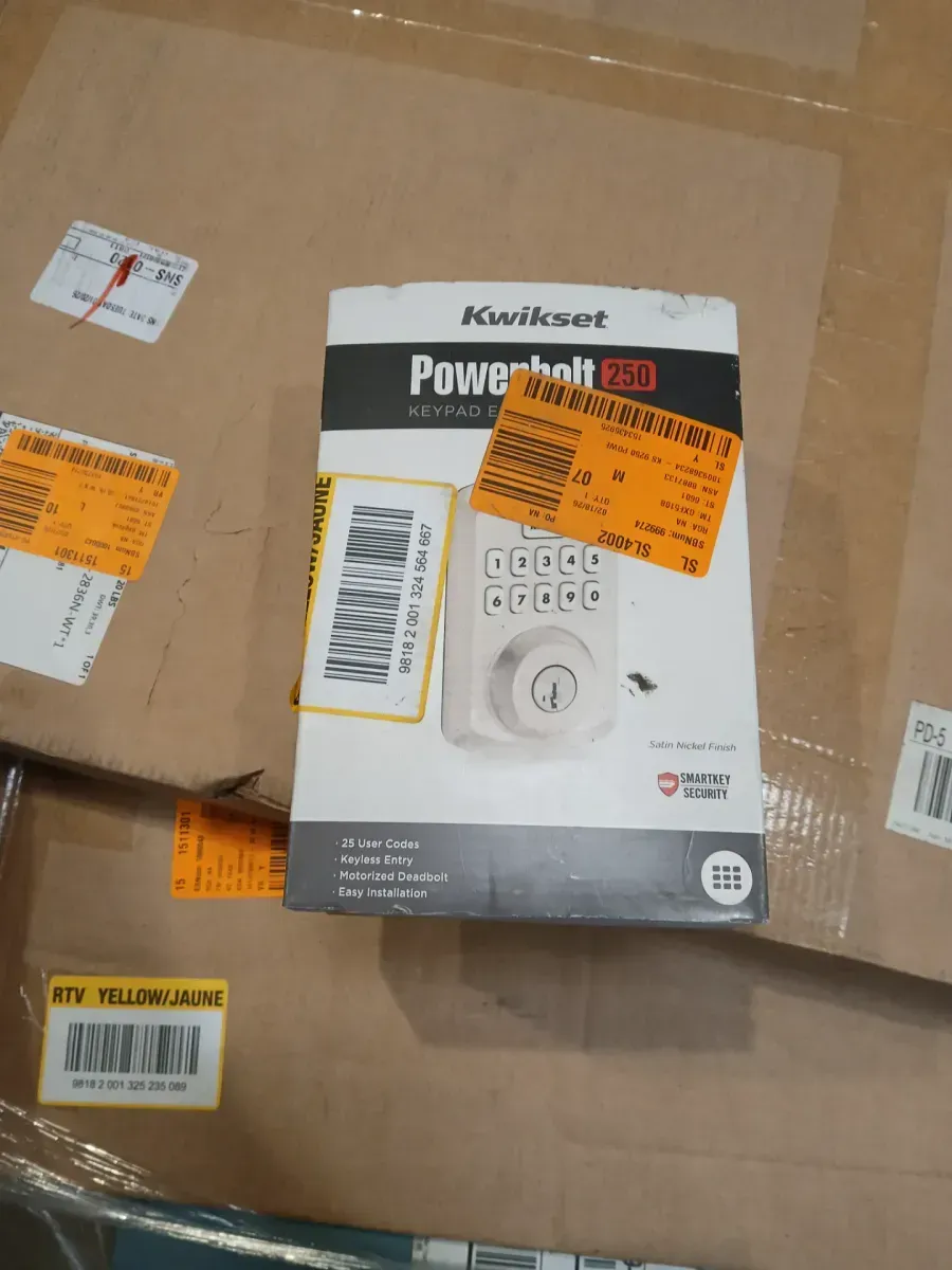 Kwikset Electronic Keypad Deadbolt Lock in Satin Nickel - image 2