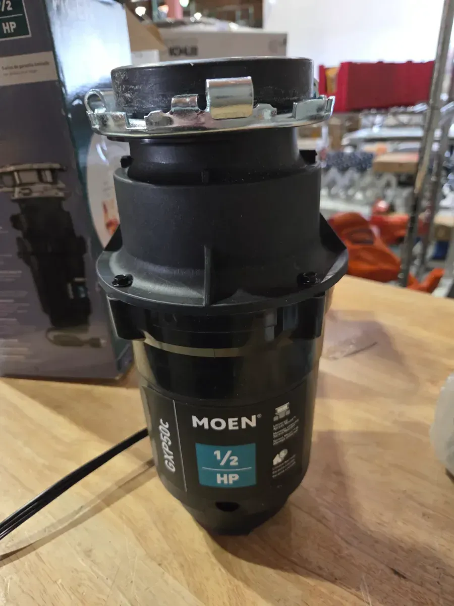 Prep Series 1/2 HP Continuous Feed Garbage Disposal with Power Cord and Universal Mount - image 2