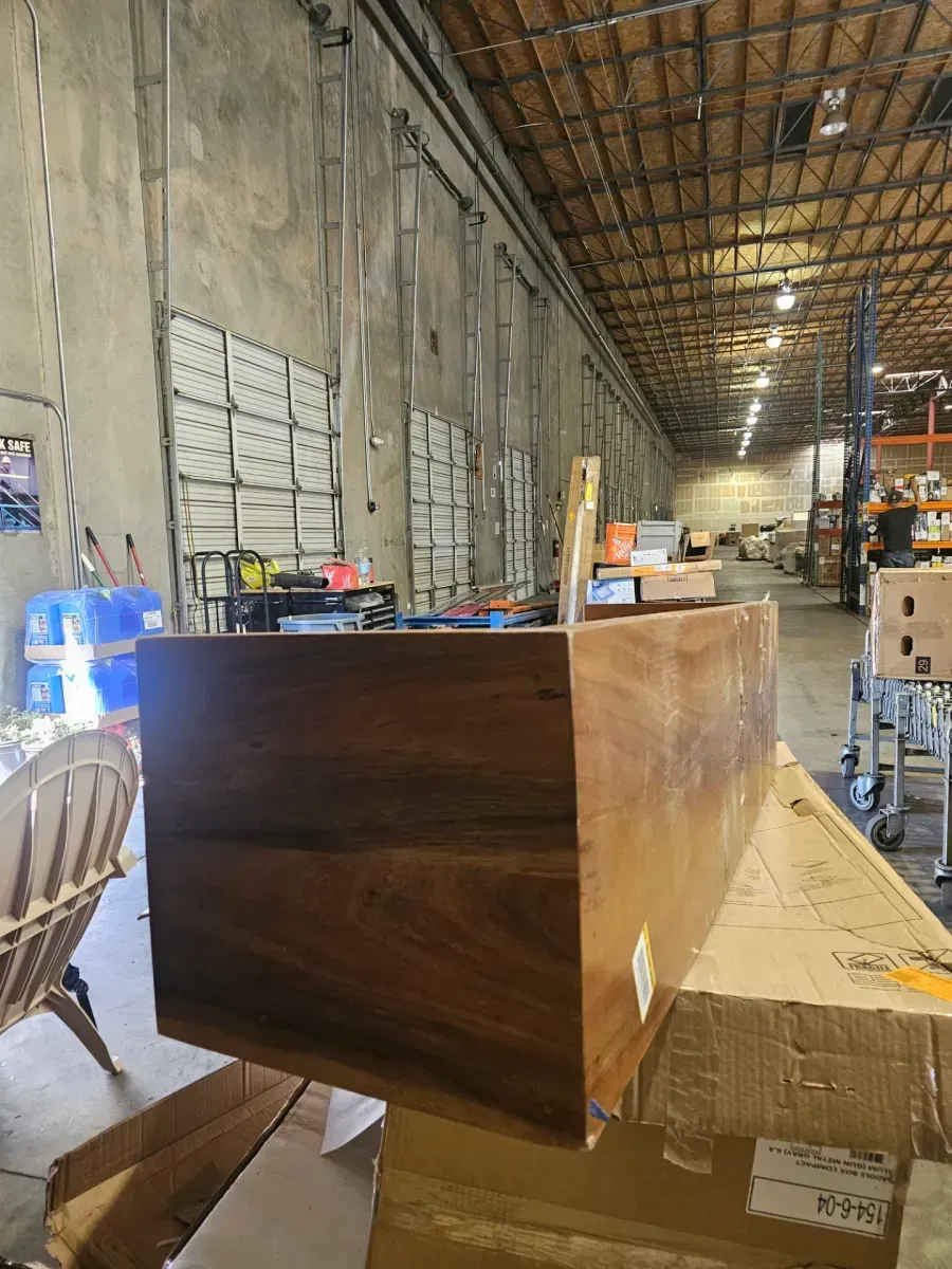 Bai Natural Suar Wood Dining Bench 59.1 in. - image 5