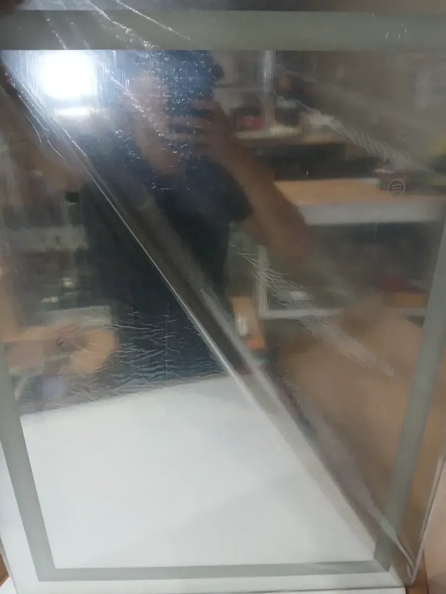 36 in. W x 24 in. H Frameless Rectangular Wall Anti-Fog LED Light Bathroom Vanity Mirror with Backlit and Front Light - image 4