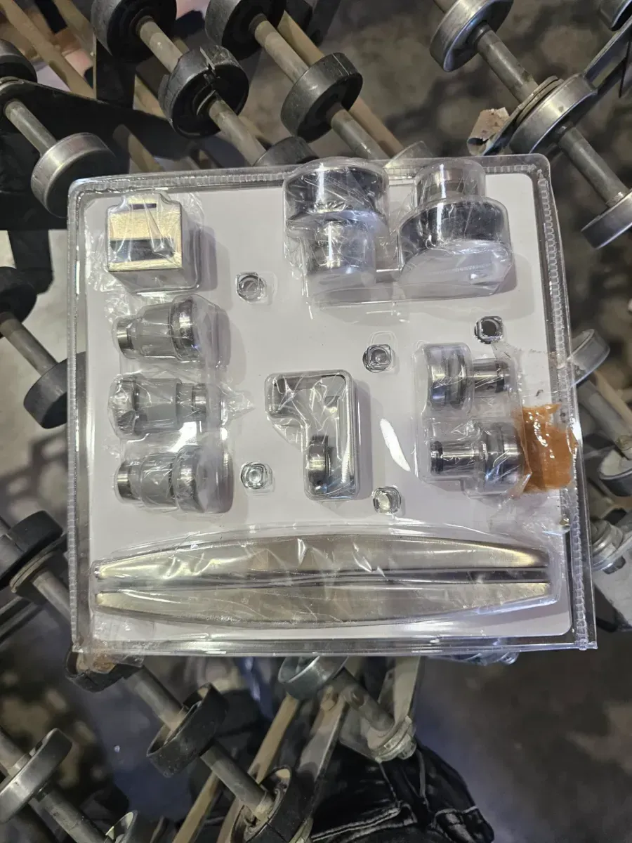 38 in. L x 38 in. W x 72 in. H Corner Shower Kit with Sliding Frameless Shower Door and Shower Pan - image 5