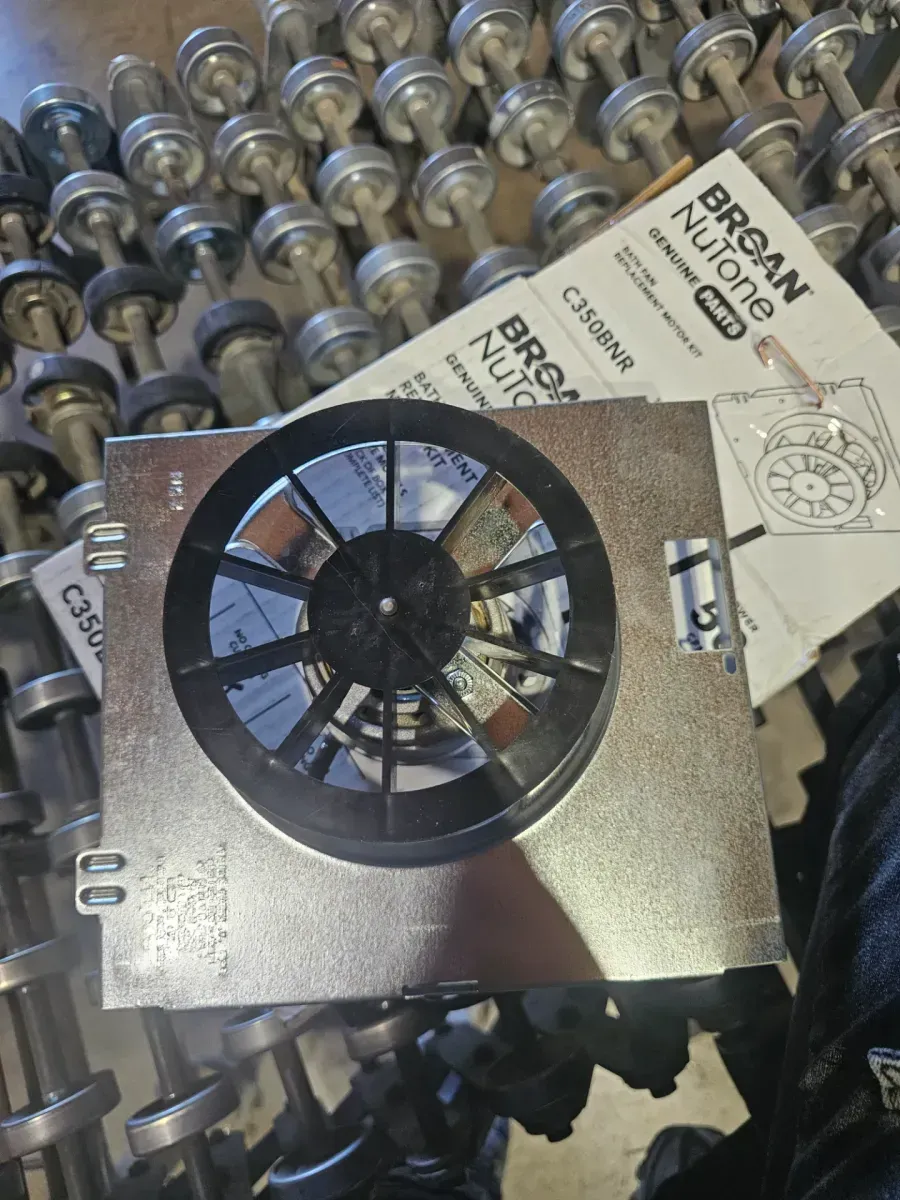 Genuine Replacement Motor Wheel for 696N Ventilation Fan, 50CFM, 4.0 Sones - image 2