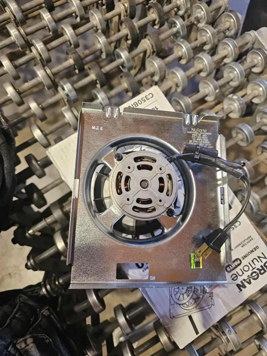 Genuine Replacement Motor Wheel for 696N Ventilation Fan, 50CFM, 4.0 Sones - image 3