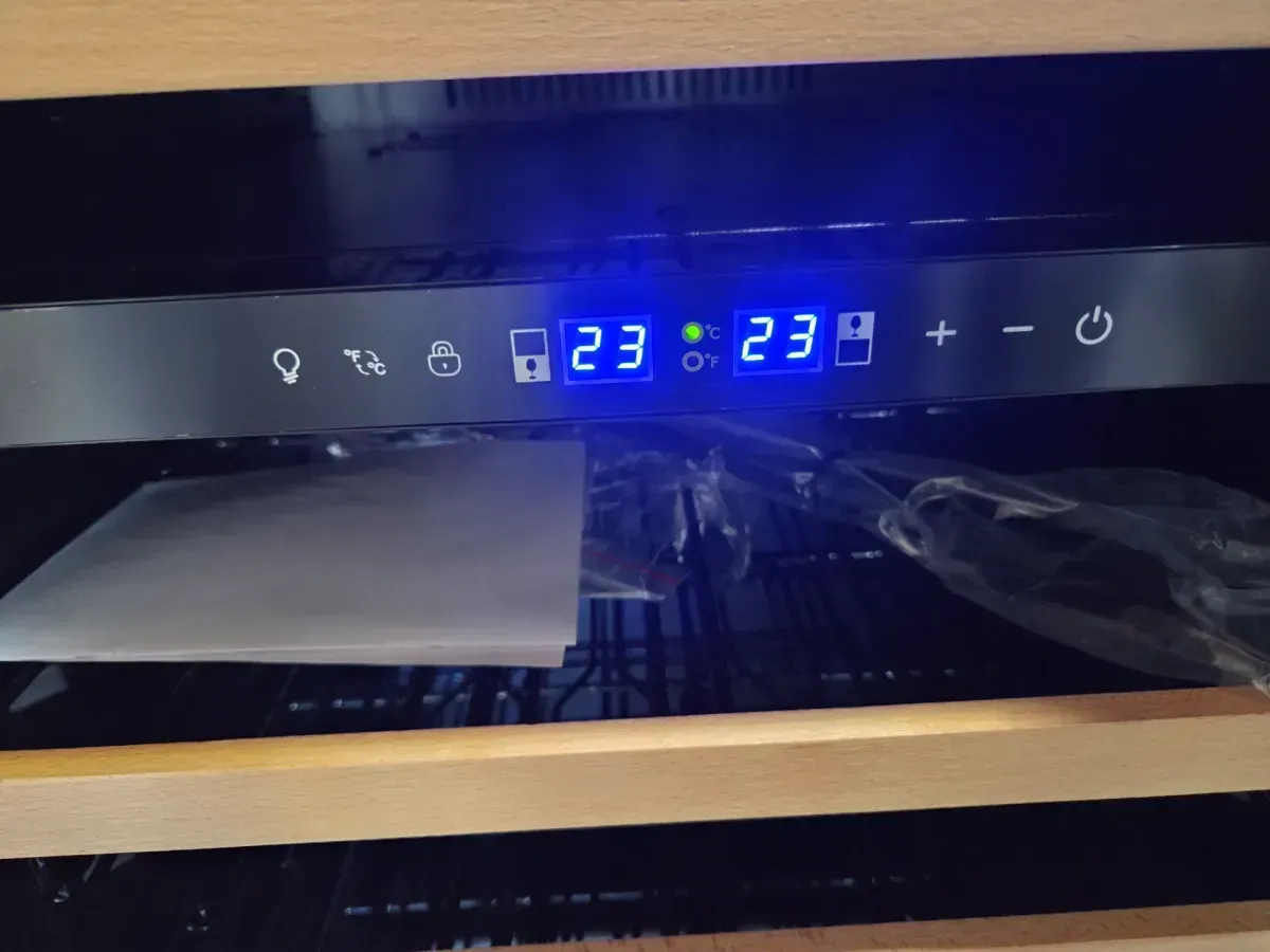 23.5 in. W 155 Wine Bottle Dual-Zone Wine Cooler - image 4